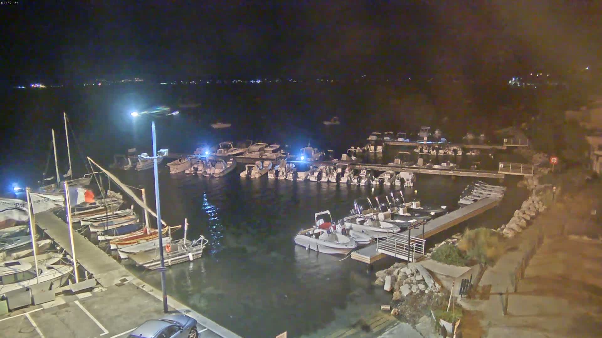 Hyeres, La Madrague Seaport Live Cam - Toulon, Var, Provence-Alpes-Côte d’Azur, France