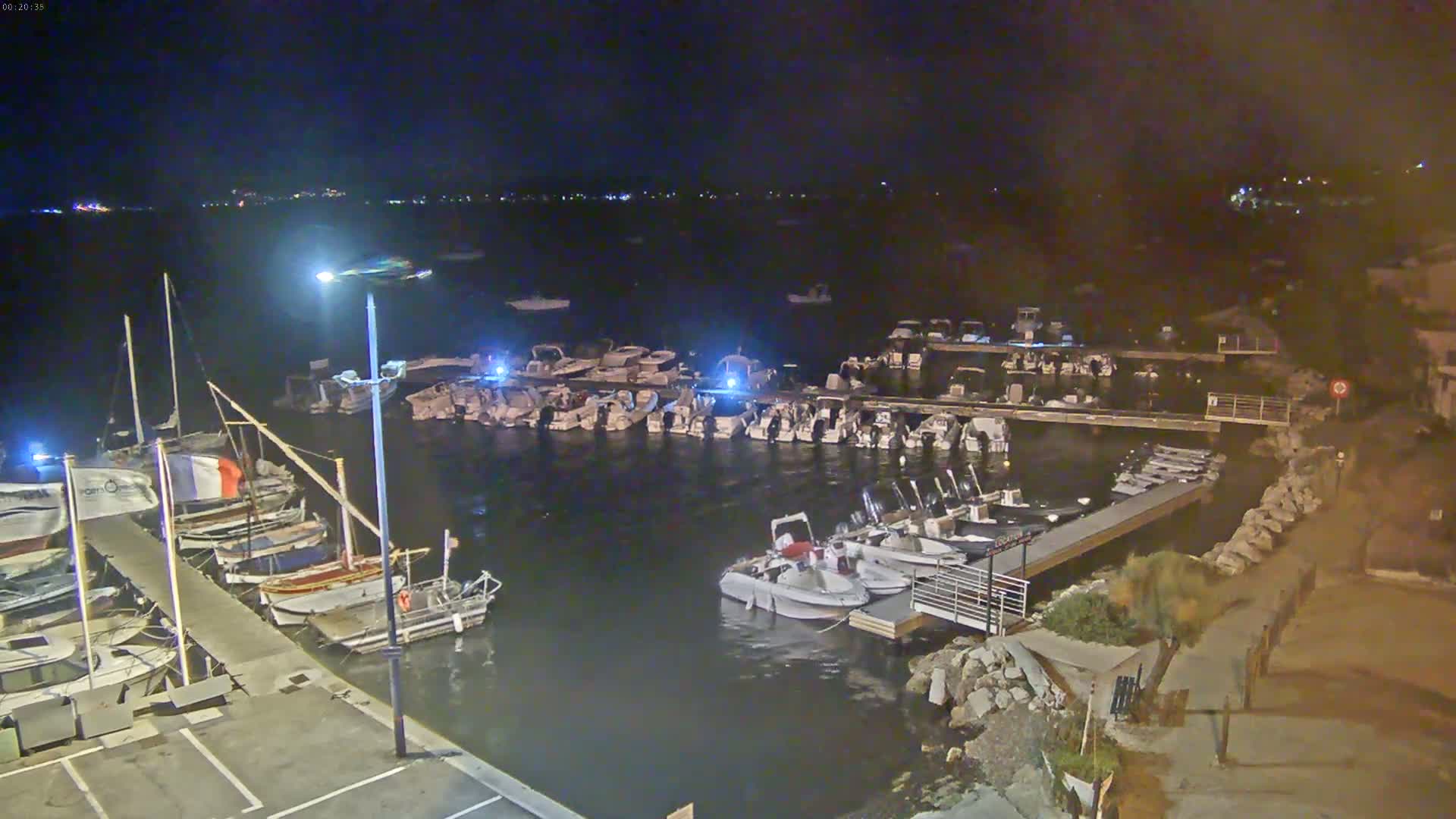 Hyeres, La Madrague Seaport Live Cam - Toulon, Var, Provence-Alpes-Côte d’Azur, France