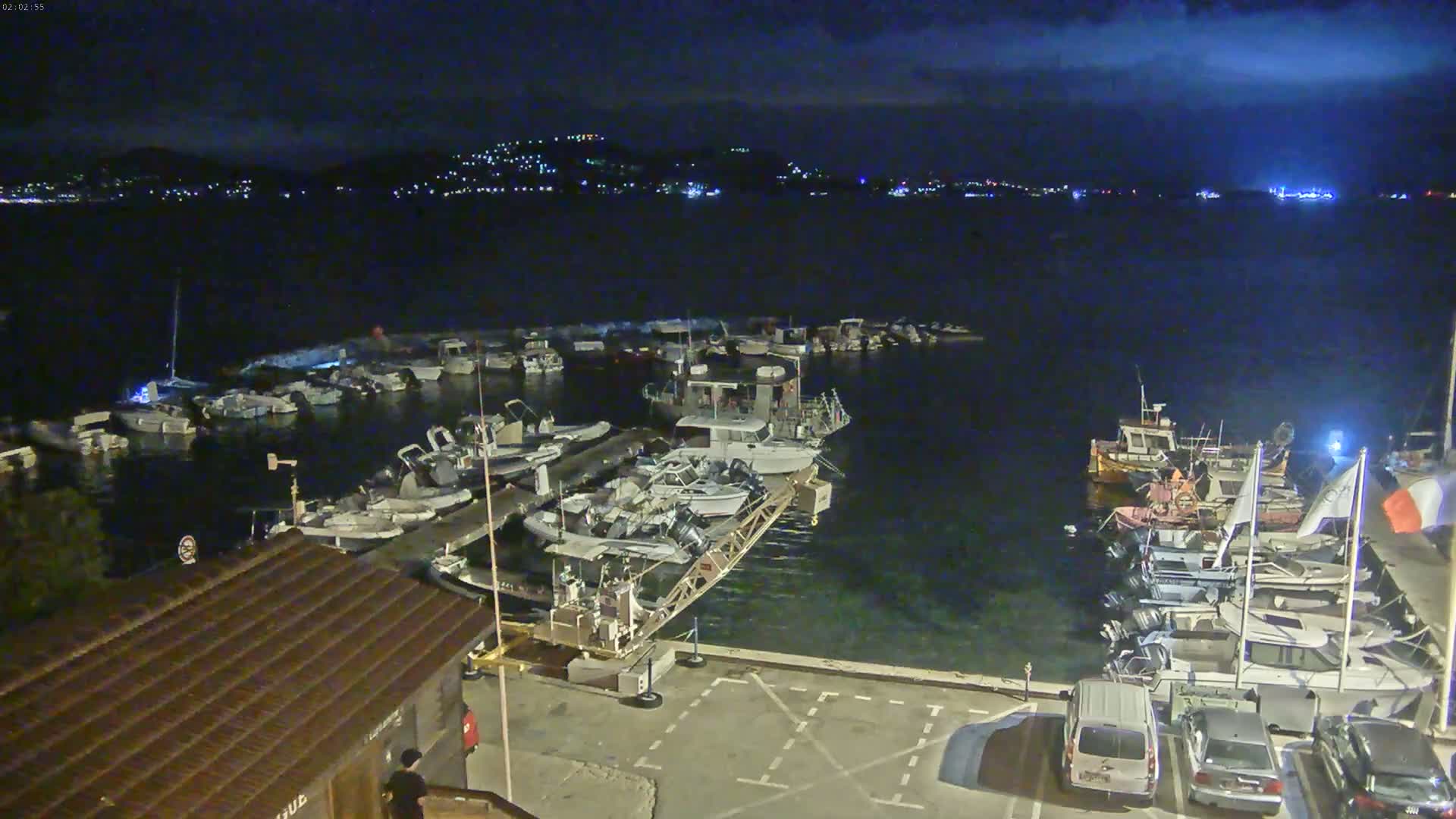 Hyeres, La Madrague Seaport Live Cam - Toulon, Var, Provence-Alpes-Côte d’Azur, France