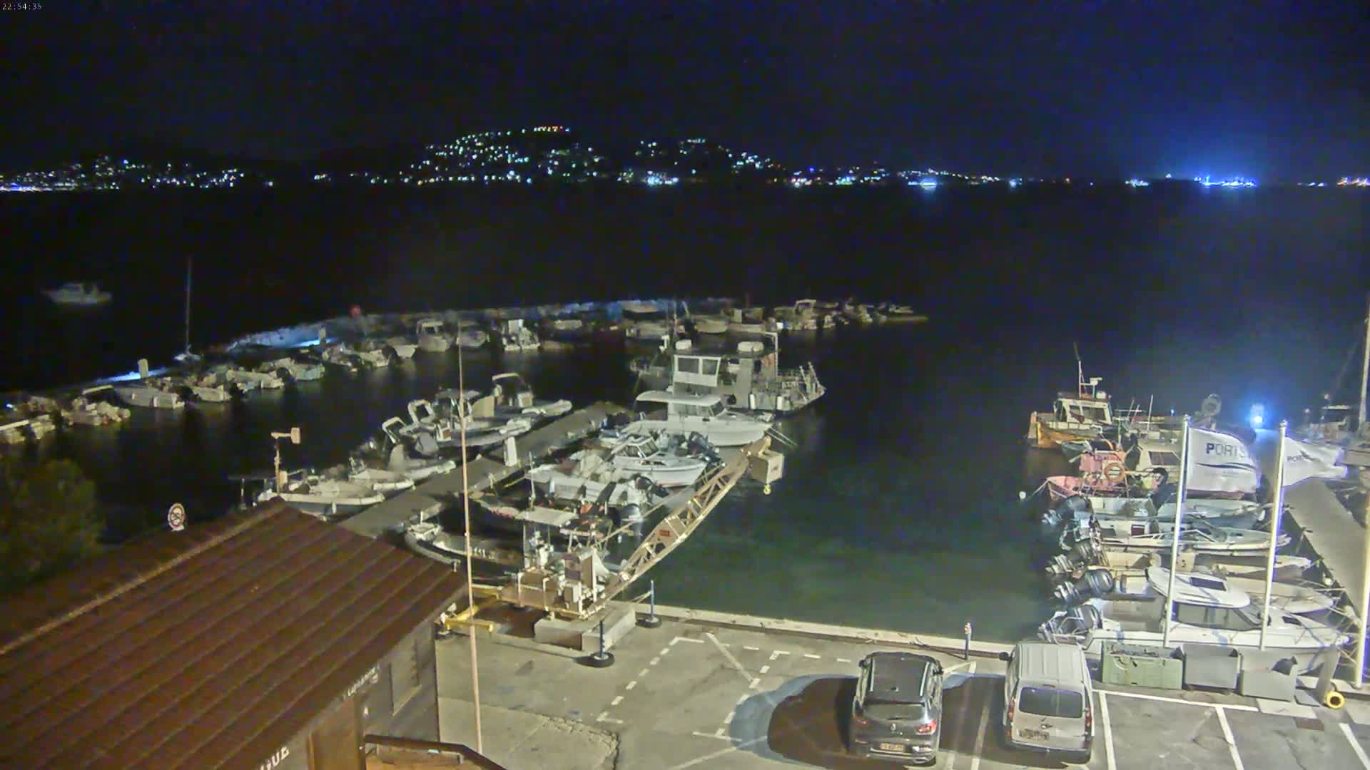 Hyeres, La Madrague Seaport Live Cam - Toulon, Var, Provence-Alpes-Côte d’Azur, France
