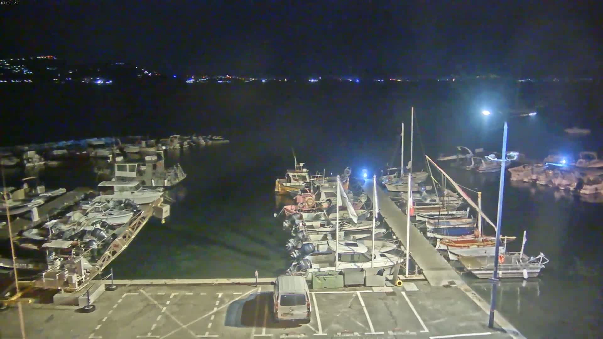 Hyeres, La Madrague Seaport Live Cam - Toulon, Var, Provence-Alpes-Côte d’Azur, France