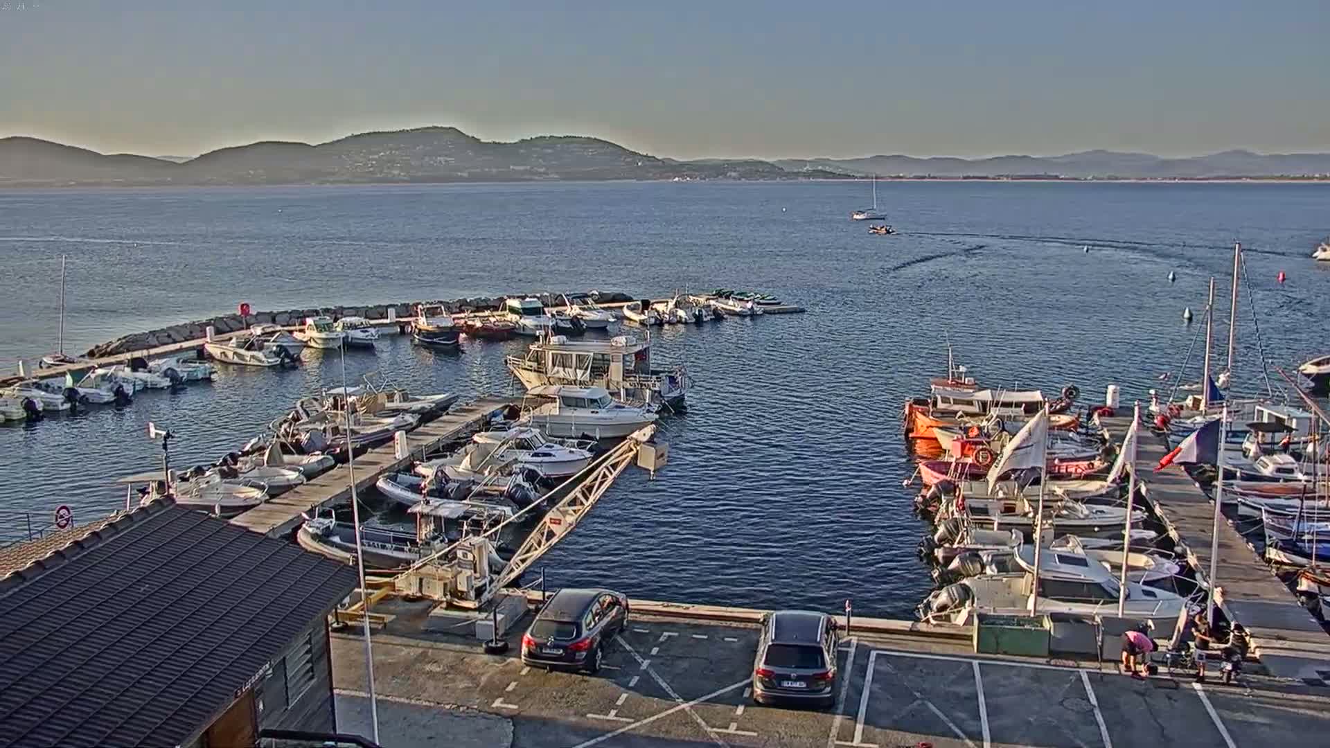 Hyeres, La Madrague Seaport Live Cam - Toulon, Var, Provence-Alpes-Côte d’Azur, France