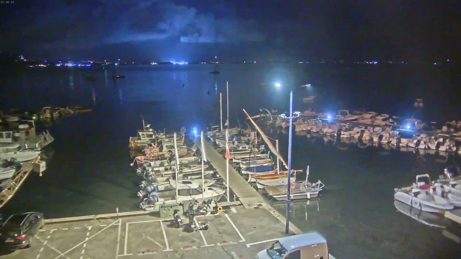 Hyeres, La Madrague Seaport Live Cam - Toulon, Var, Provence-Alpes-Côte d’Azur, France