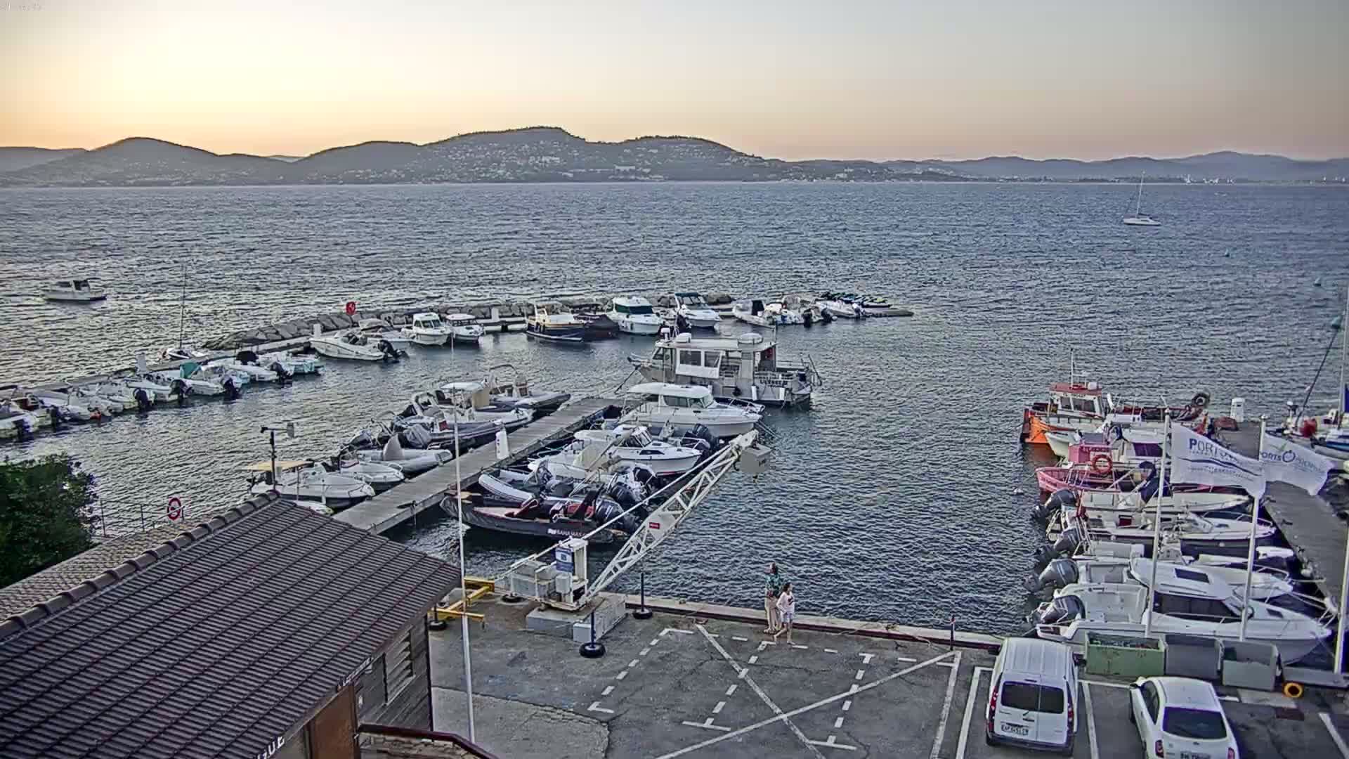 Hyeres, La Madrague Seaport Live Cam - Toulon, Var, Provence-Alpes-Côte d’Azur, France