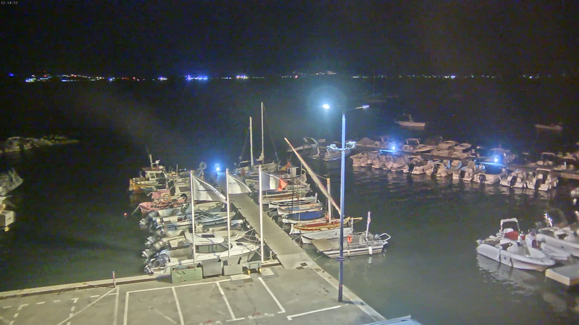 Hyeres, La Madrague Seaport Live Cam - Toulon, Var, Provence-Alpes-Côte d’Azur, France