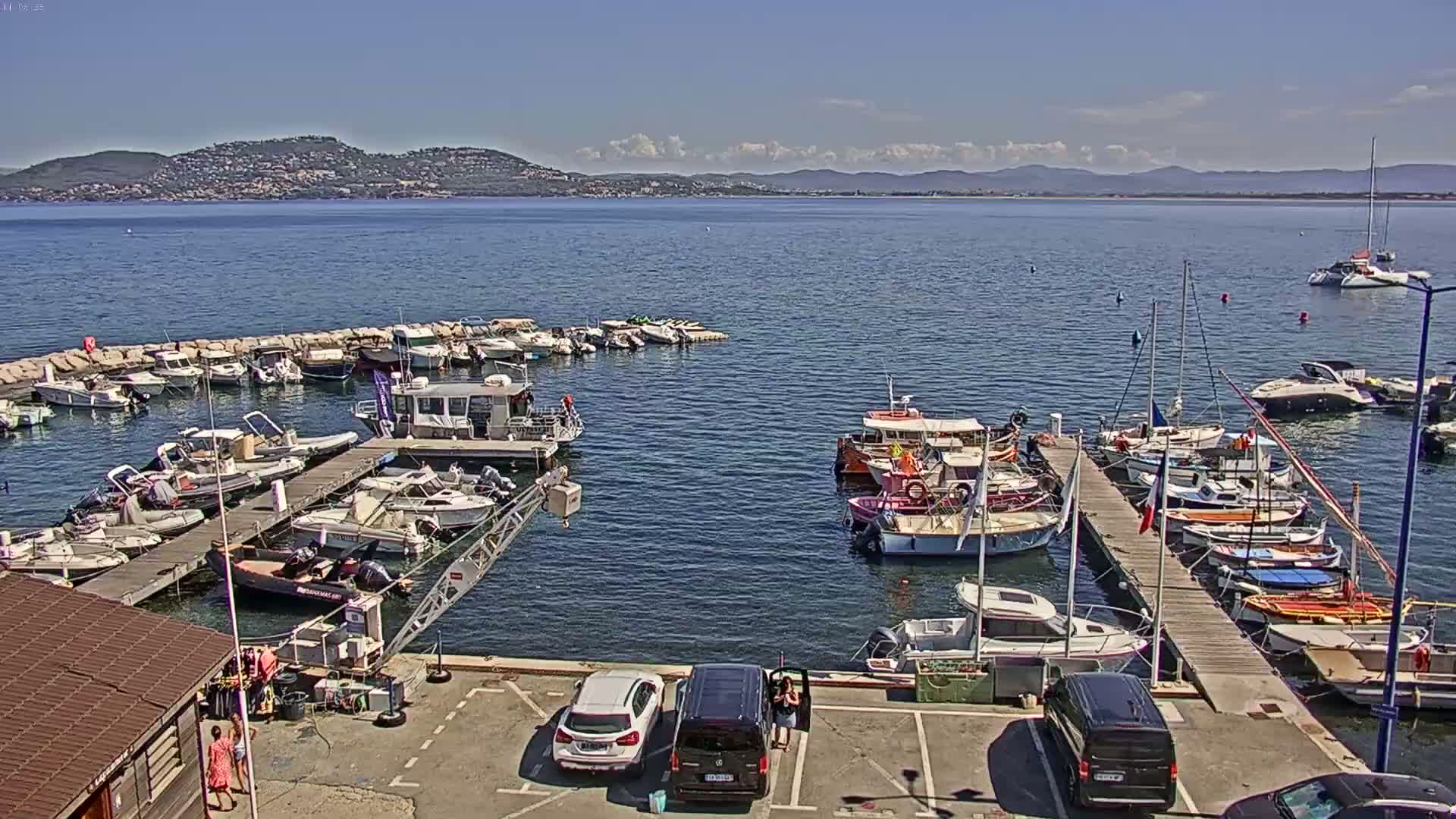 Hyeres, La Madrague Seaport Live Cam - Toulon, Var, Provence-Alpes-Côte d’Azur, France