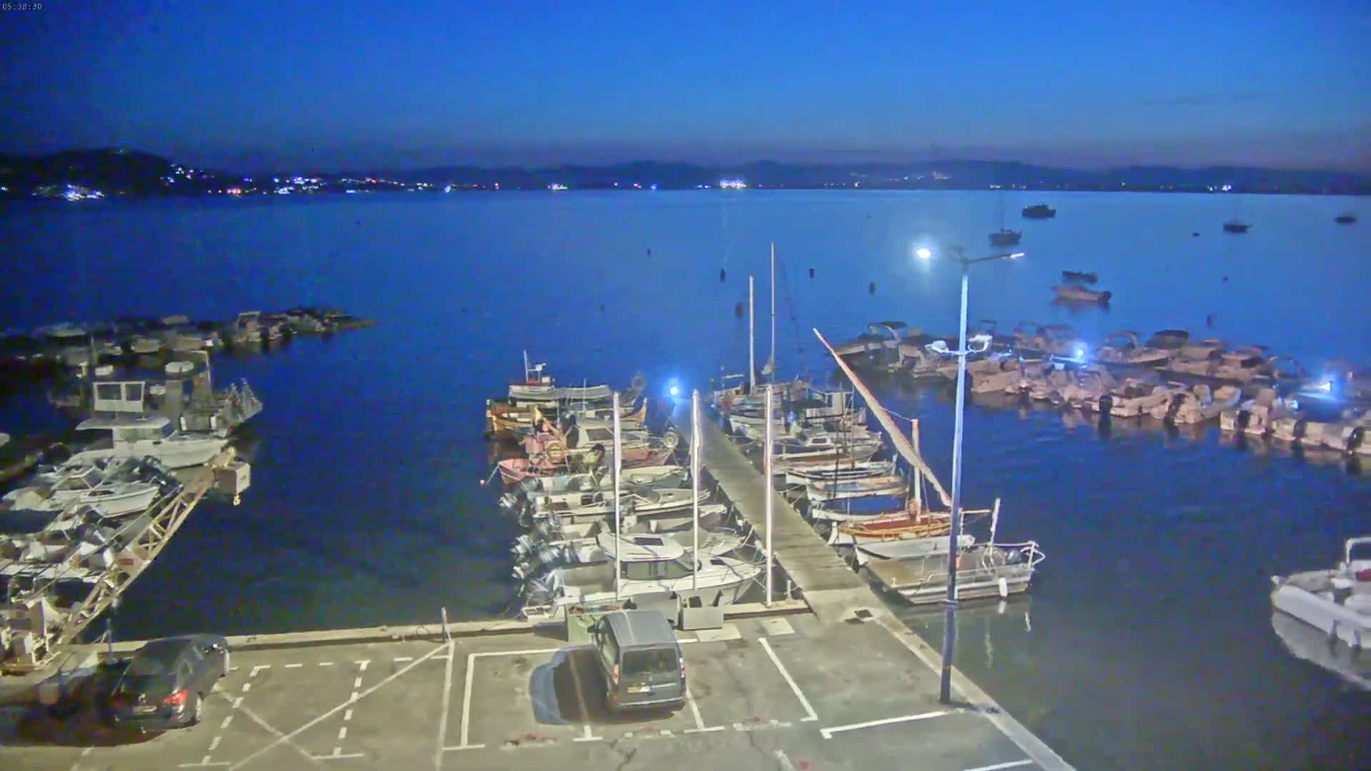 Hyeres, La Madrague Seaport Live Cam - Toulon, Var, Provence-Alpes-Côte d’Azur, France