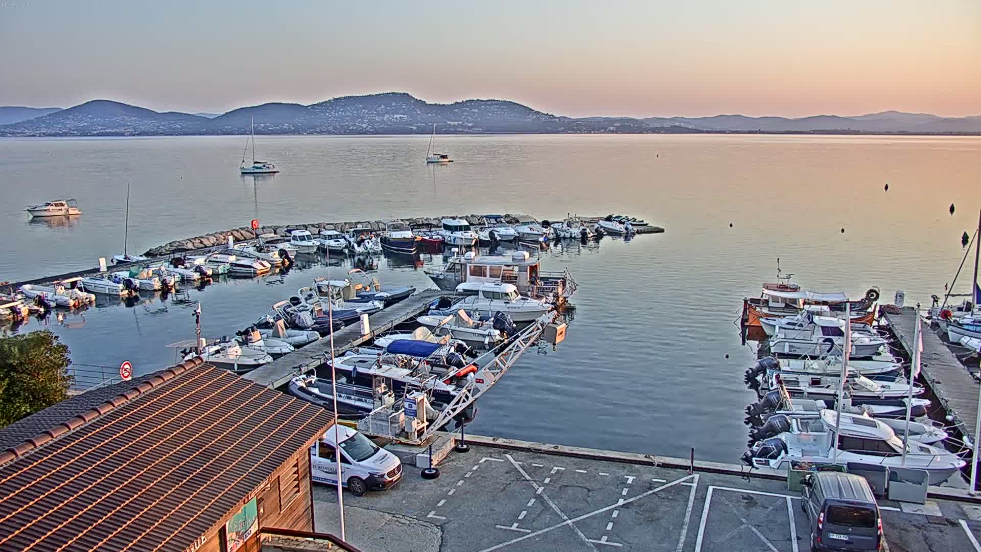 Hyeres, La Madrague Seaport Live Cam - Toulon, Var, Provence-Alpes-Côte d’Azur, France