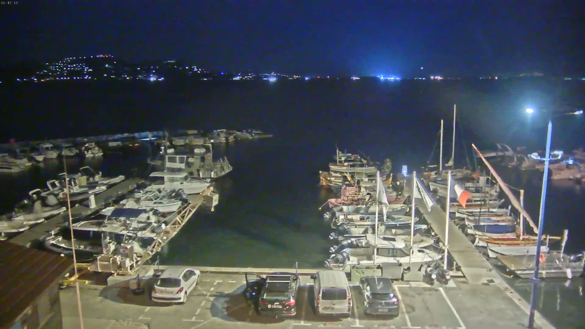 Hyeres, La Madrague Seaport Live Cam - Toulon, Var, Provence-Alpes-Côte d’Azur, France