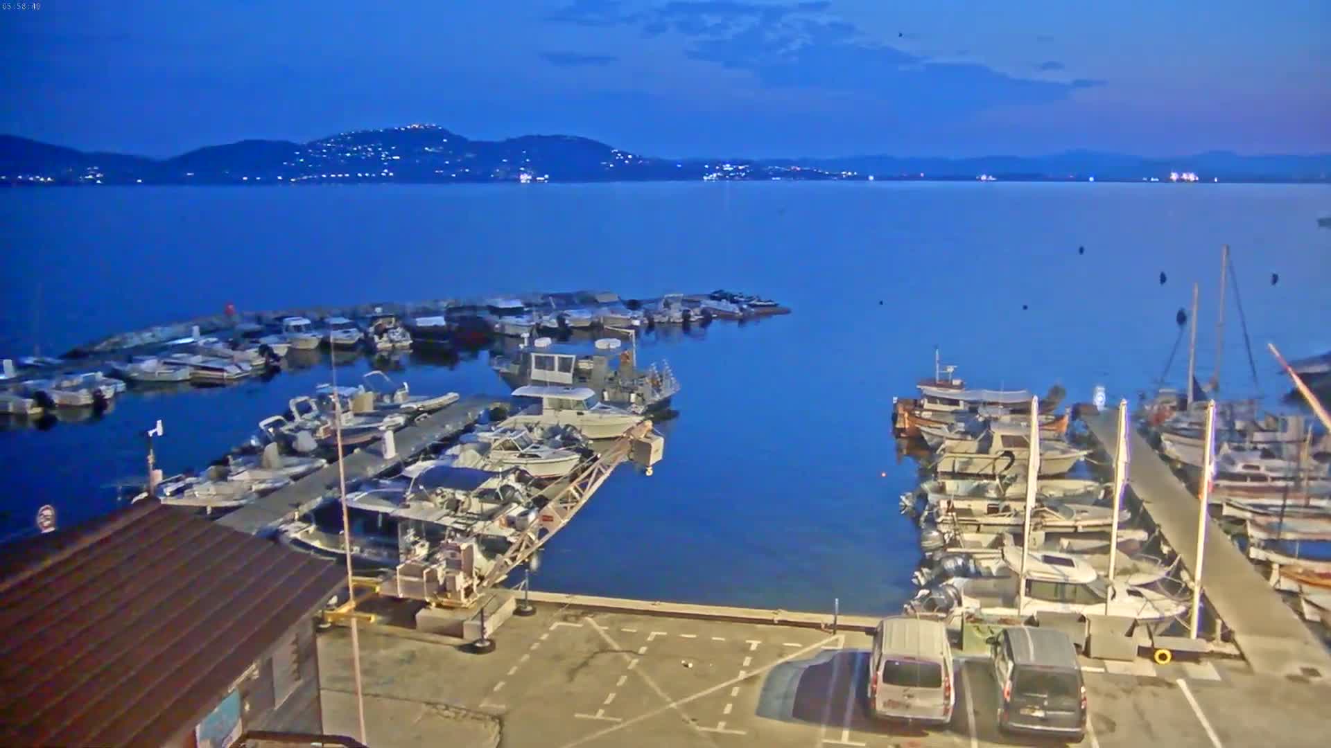 Hyeres, La Madrague Seaport Live Cam - Toulon, Var, Provence-Alpes-Côte d’Azur, France