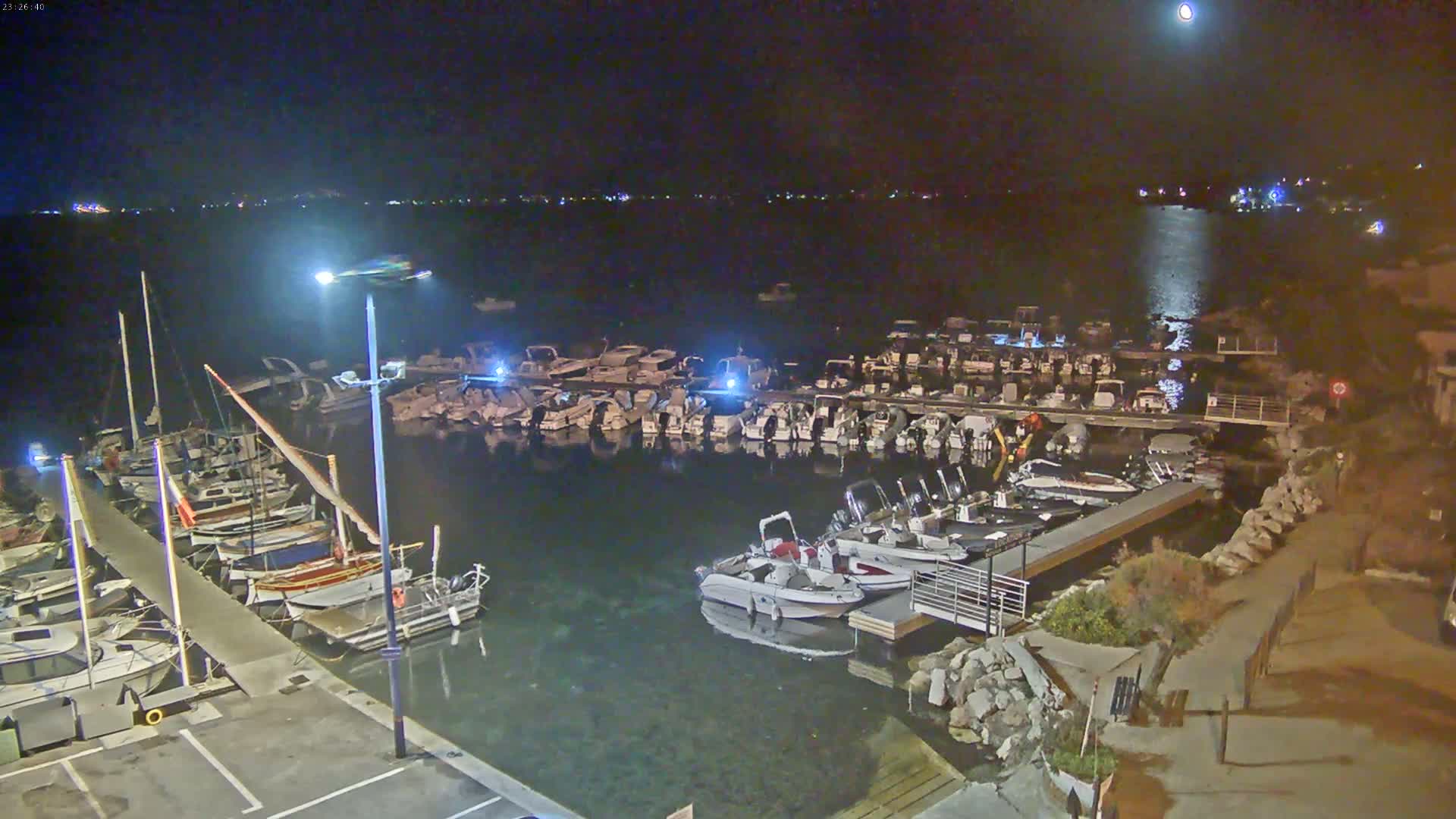 Hyeres, La Madrague Seaport Live Cam - Toulon, Var, Provence-Alpes-Côte d’Azur, France