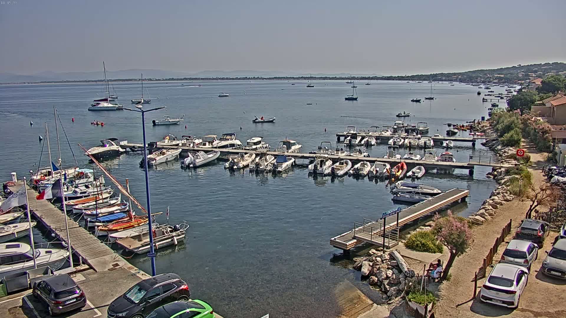 Hyeres, La Madrague Seaport Live Cam - Toulon, Var, Provence-Alpes-Côte d’Azur, France