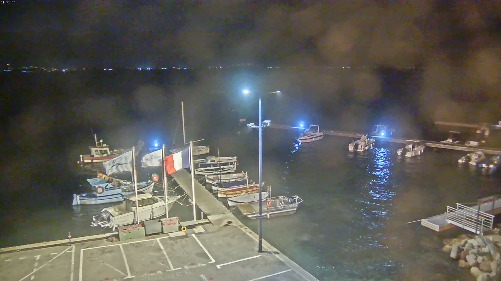 Hyeres, La Madrague Seaport Live Cam - Toulon, Var, Provence-Alpes-Côte d’Azur, France
