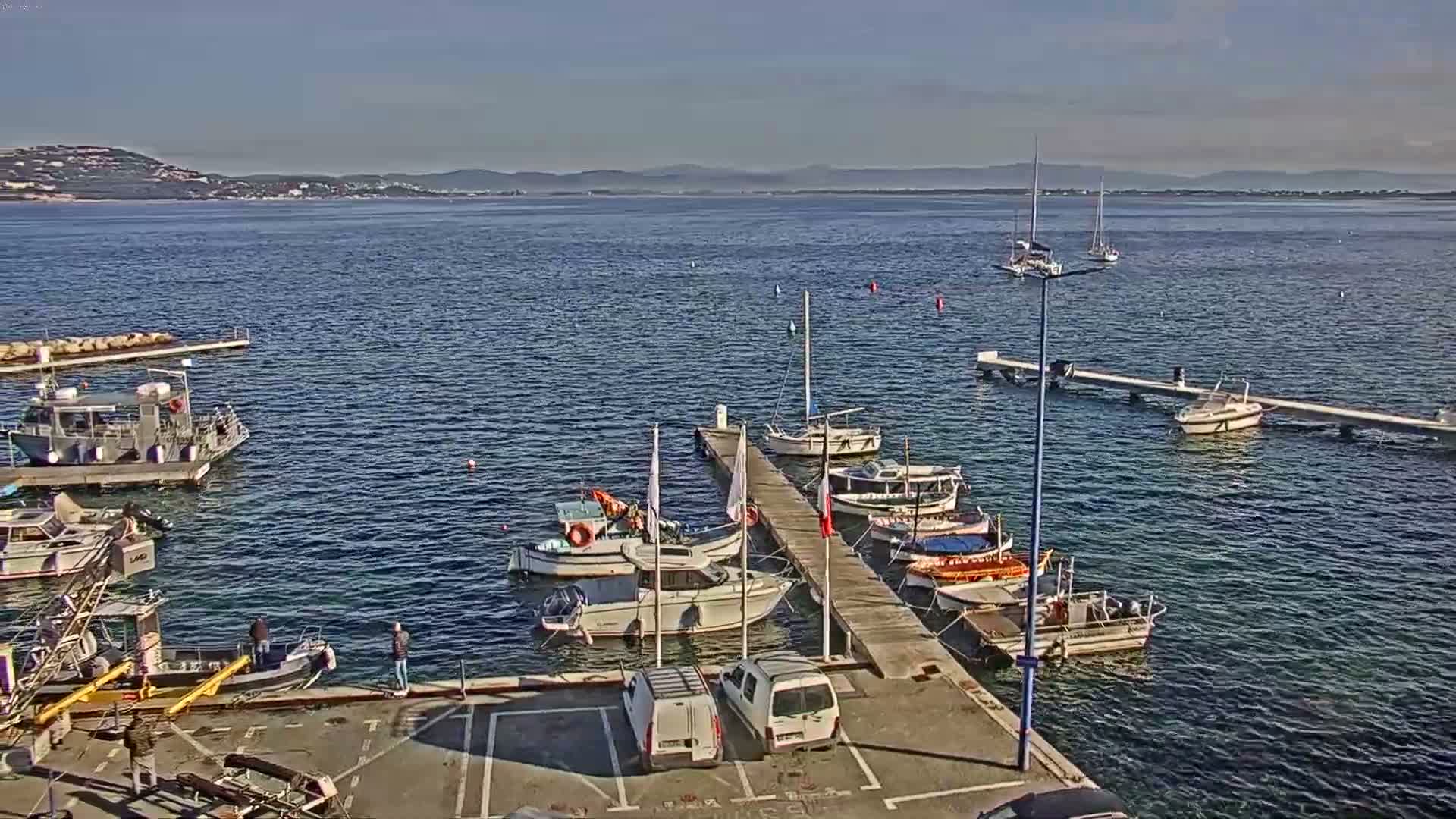 Hyeres, La Madrague Seaport Live Cam - Toulon, Var, Provence-Alpes-Côte d’Azur, France