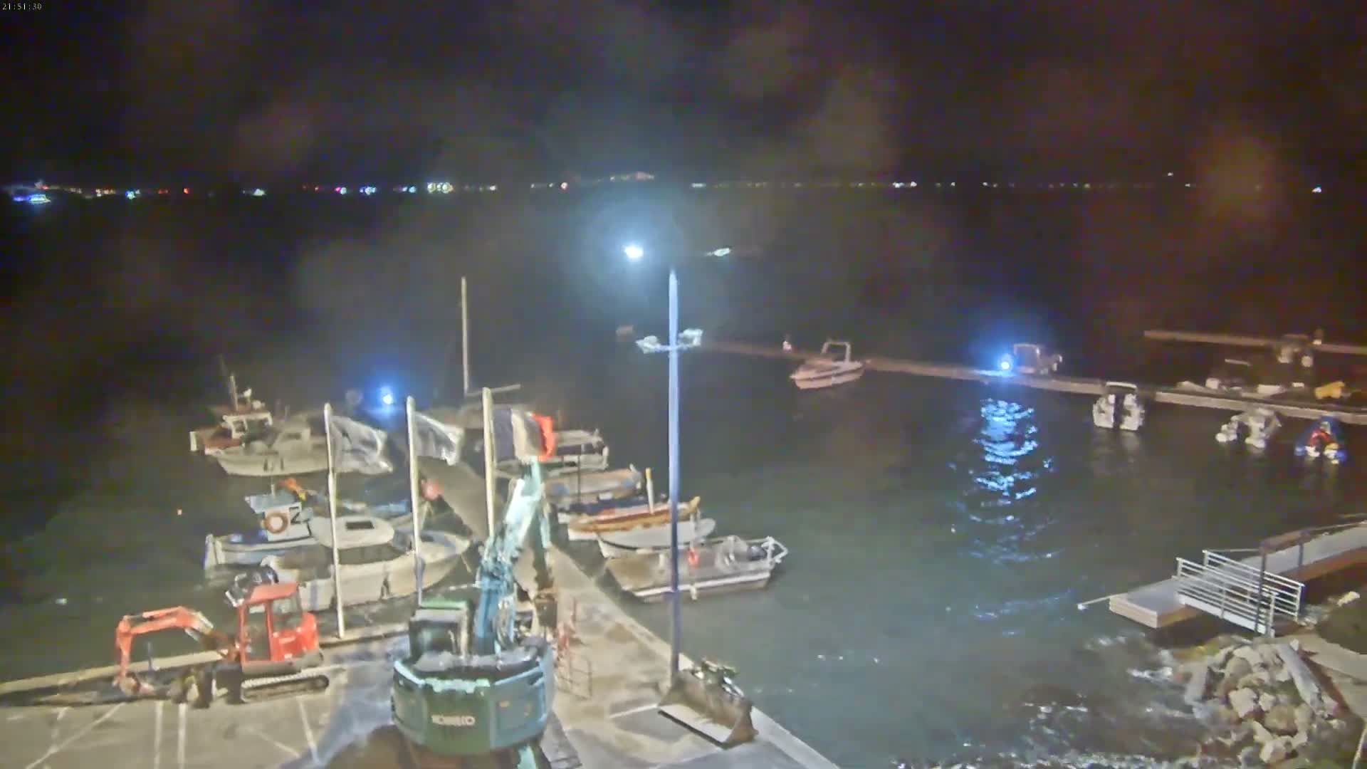 Hyeres, La Madrague Seaport Live Cam - Toulon, Var, Provence-Alpes-Côte d’Azur, France