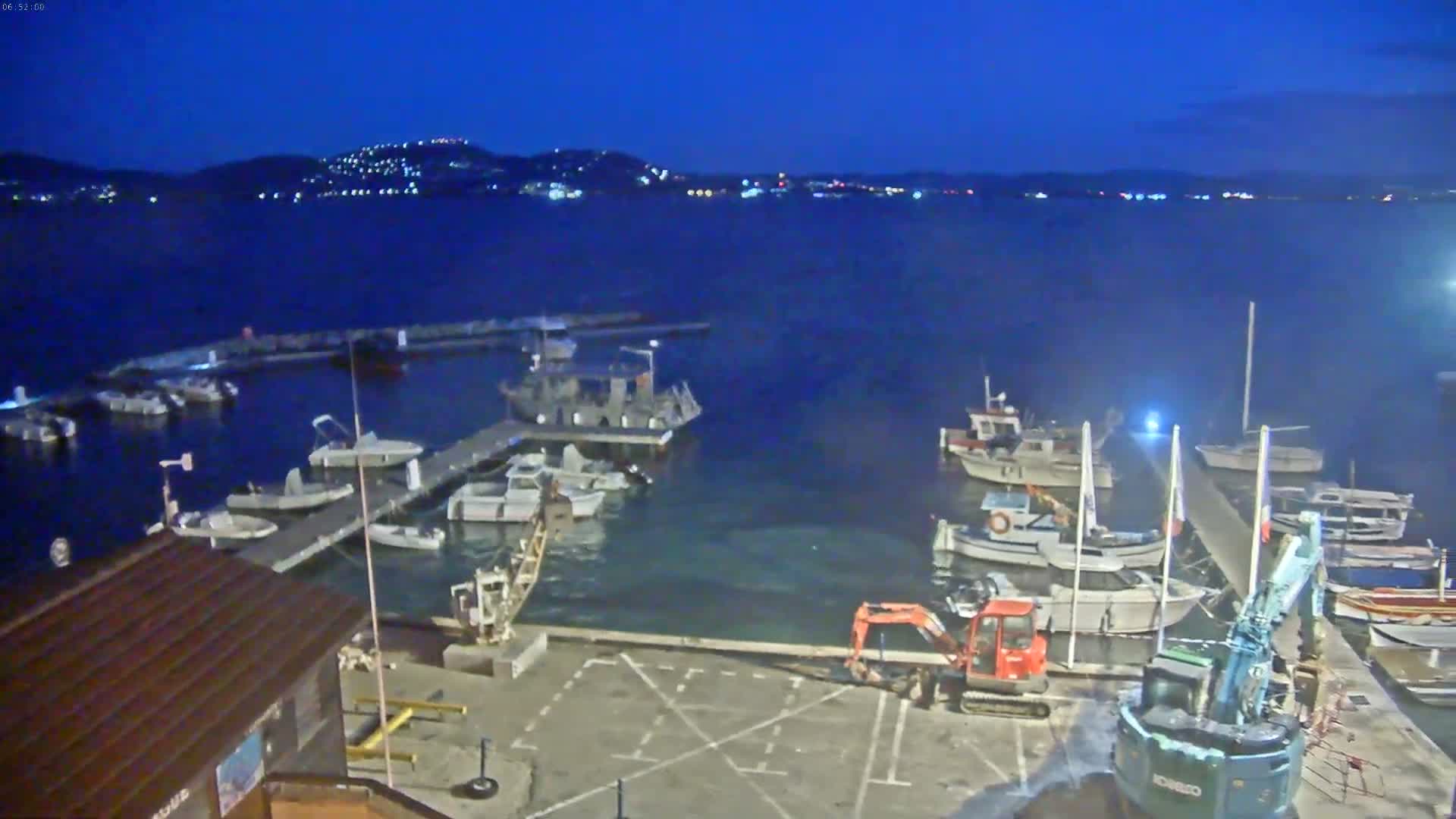 Hyeres, La Madrague Seaport Live Cam - Toulon, Var, Provence-Alpes-Côte d’Azur, France