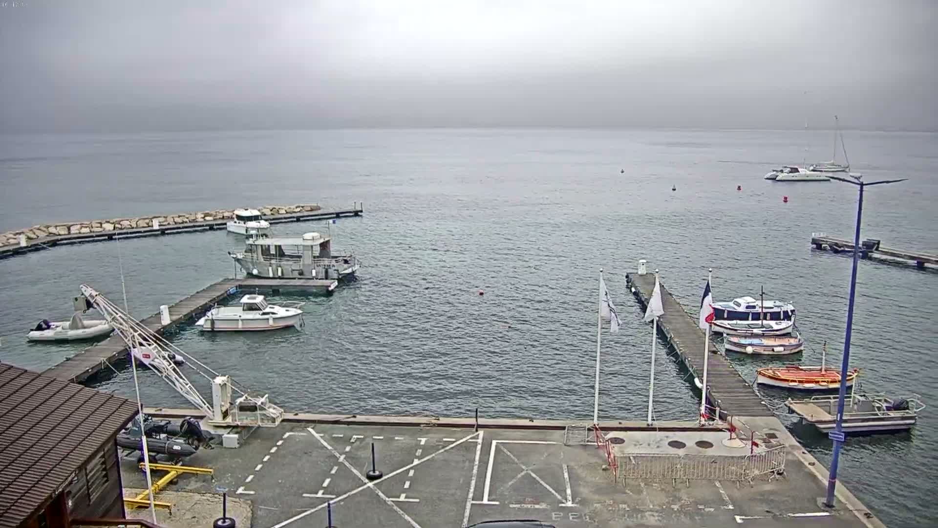Hyeres, La Madrague Seaport Live Cam - Toulon, Var, Provence-Alpes-Côte d’Azur, France