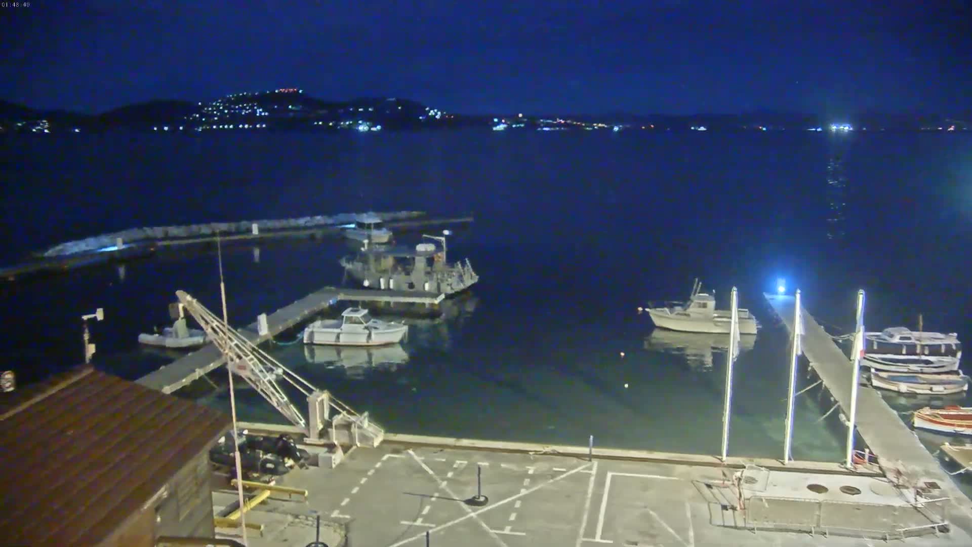 Hyeres, La Madrague Seaport Live Cam - Toulon, Var, Provence-Alpes-Côte d’Azur, France