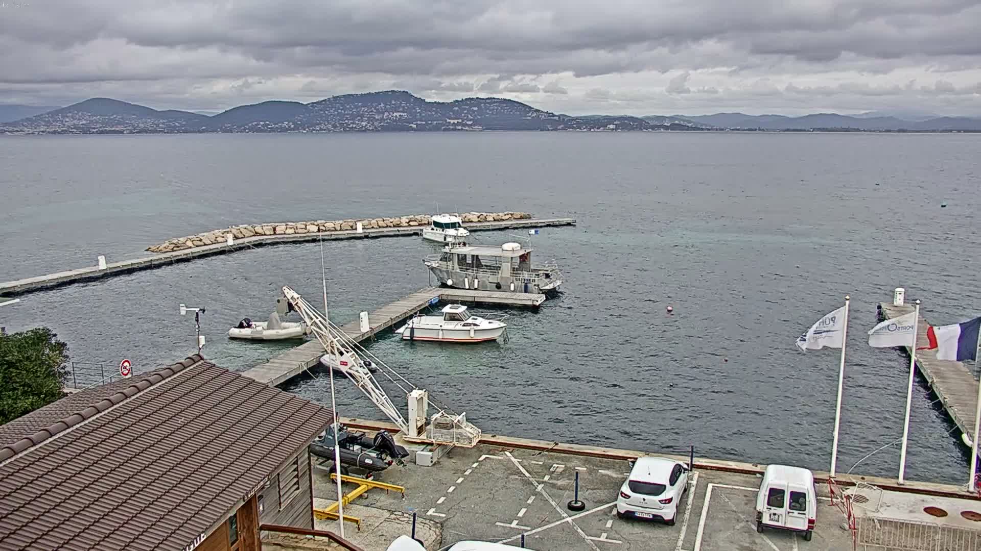 Hyeres, La Madrague Seaport Live Cam - Toulon, Var, Provence-Alpes-Côte d’Azur, France