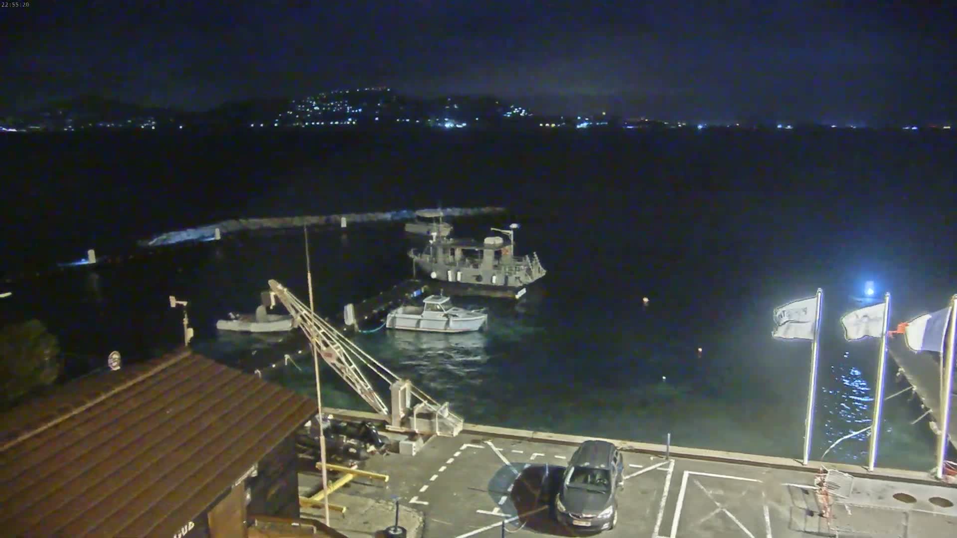 Hyeres, La Madrague Seaport Live Cam - Toulon, Var, Provence-Alpes-Côte d’Azur, France