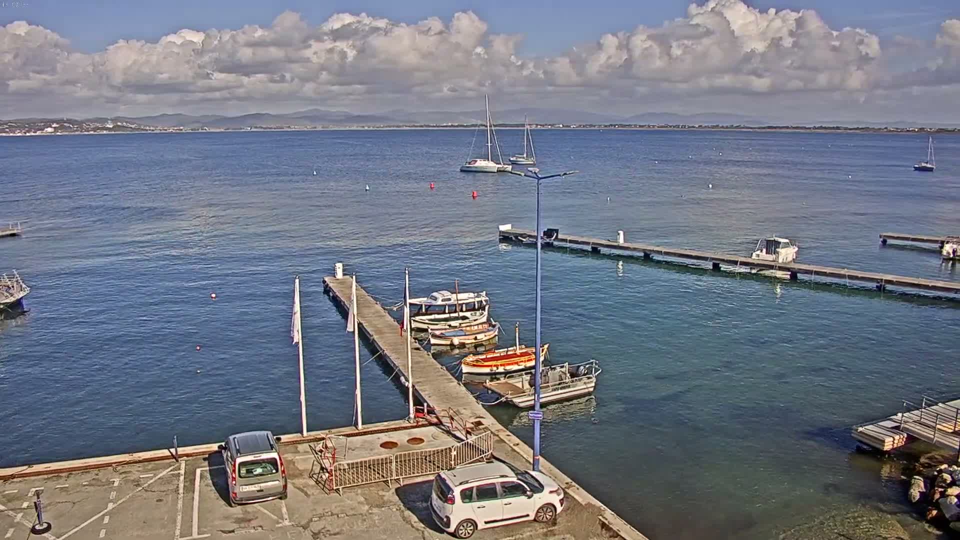 Hyeres, La Madrague Seaport Live Cam - Toulon, Var, Provence-Alpes-Côte d’Azur, France
