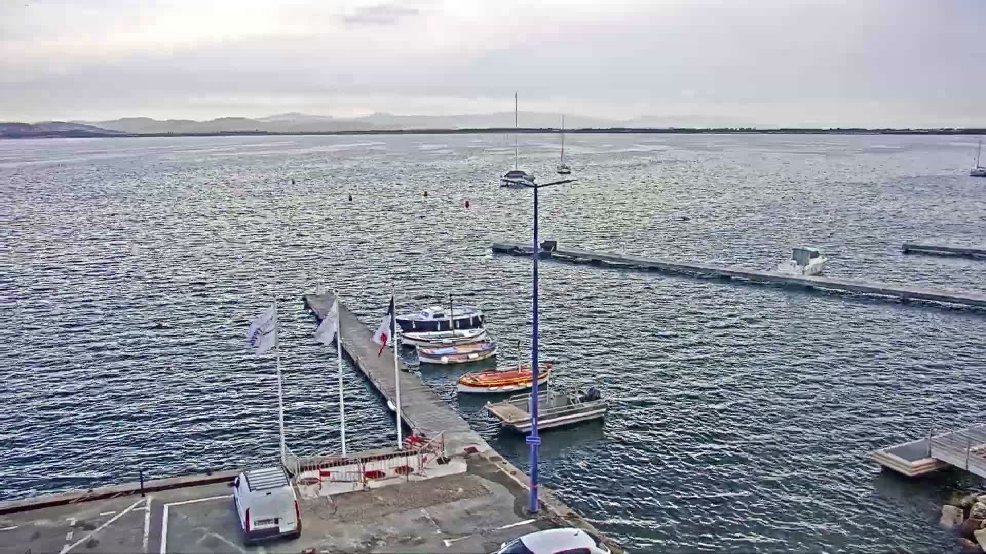 Hyeres, La Madrague Seaport Live Cam - Toulon, Var, Provence-Alpes-Côte d’Azur, France