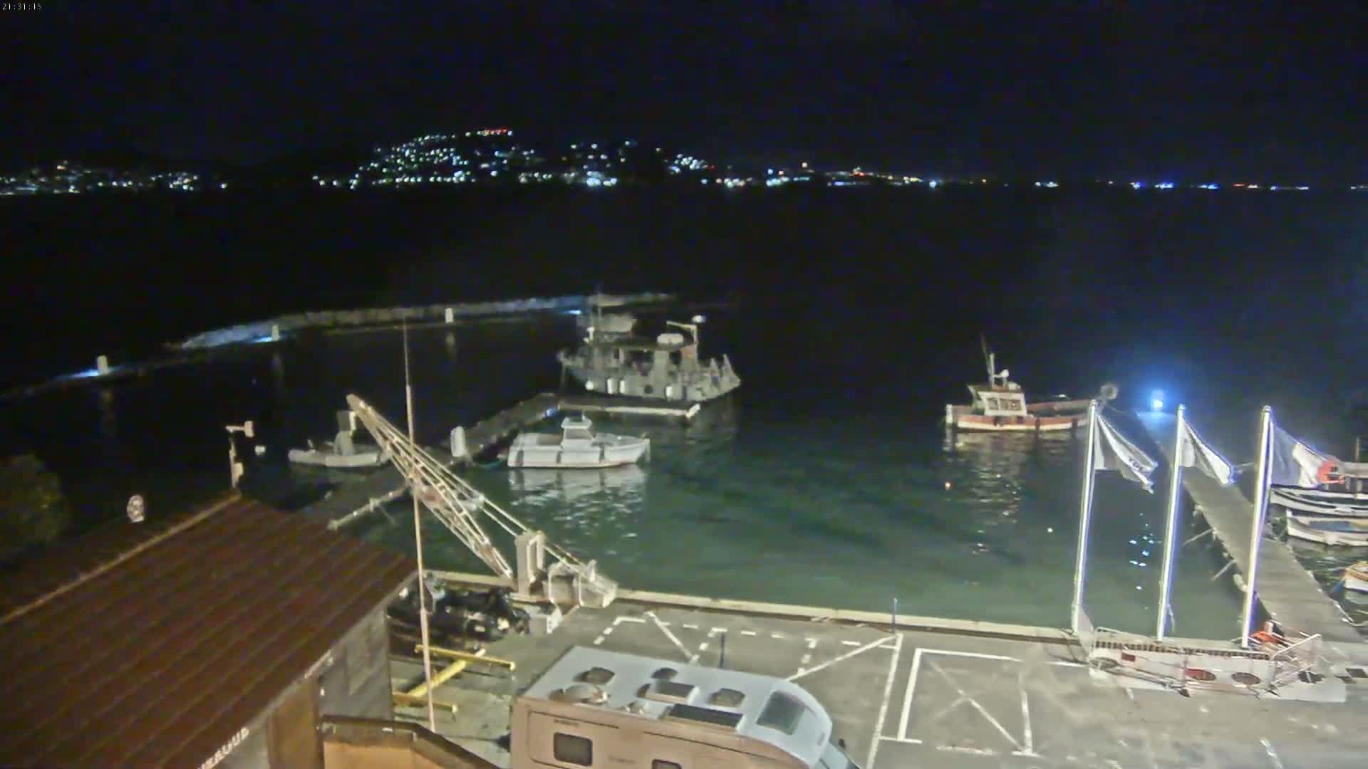 Hyeres, La Madrague Seaport Live Cam - Toulon, Var, Provence-Alpes-Côte d’Azur, France