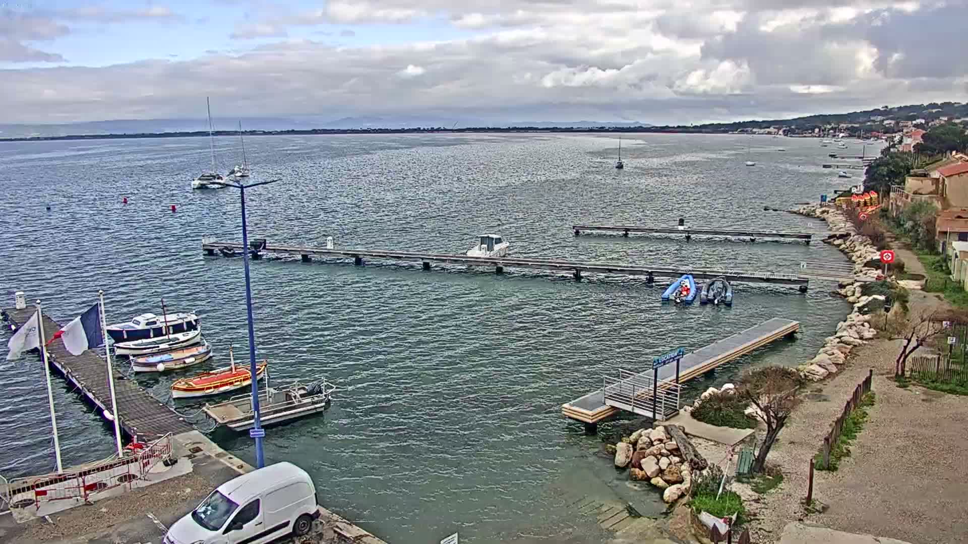 Hyeres, La Madrague Seaport Live Cam - Toulon, Var, Provence-Alpes-Côte d’Azur, France