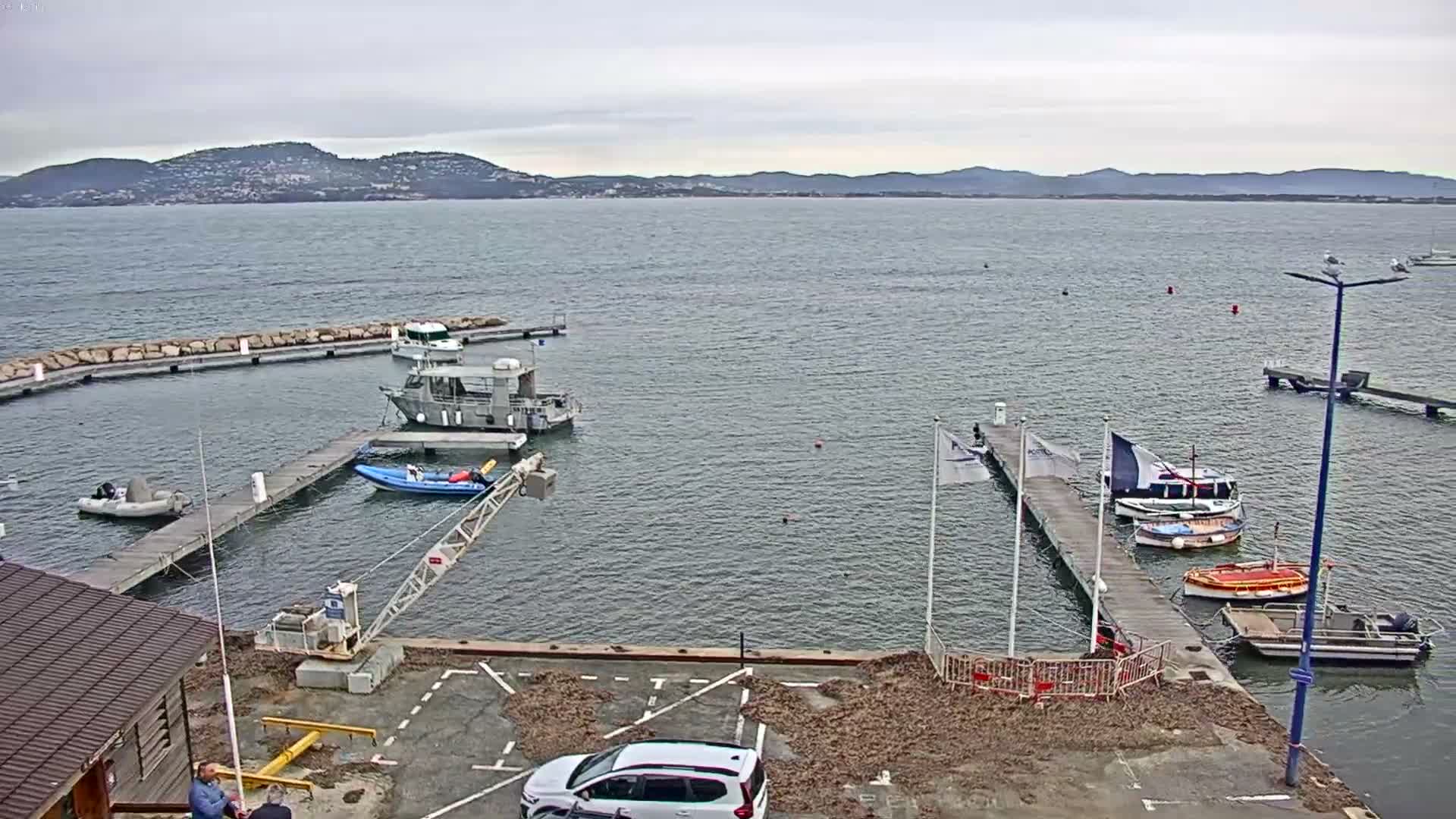 Hyeres, La Madrague Seaport Live Cam - Toulon, Var, Provence-Alpes-Côte d’Azur, France