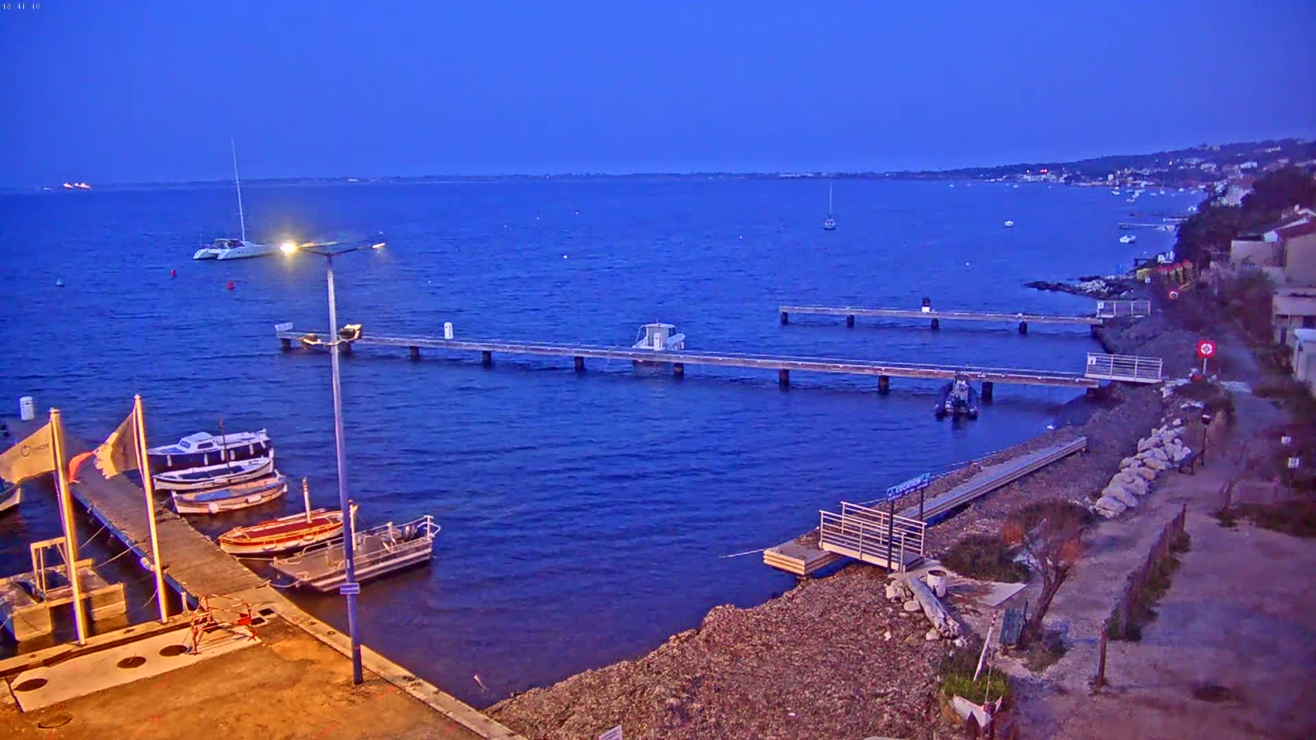 Hyeres, La Madrague Seaport Live Cam - Toulon, Var, Provence-Alpes-Côte d’Azur, France
