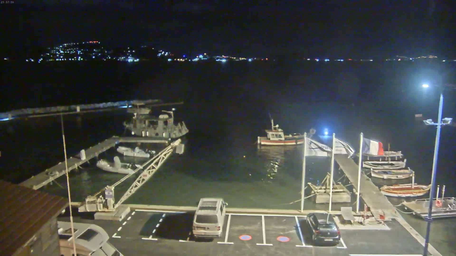 Hyeres, La Madrague Seaport Live Cam - Toulon, Var, Provence-Alpes-Côte d’Azur, France