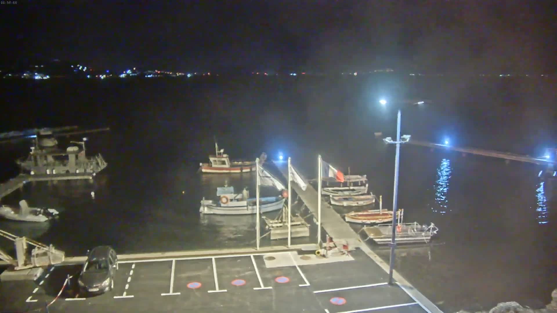 Hyeres, La Madrague Seaport Live Cam - Toulon, Var, Provence-Alpes-Côte d’Azur, France