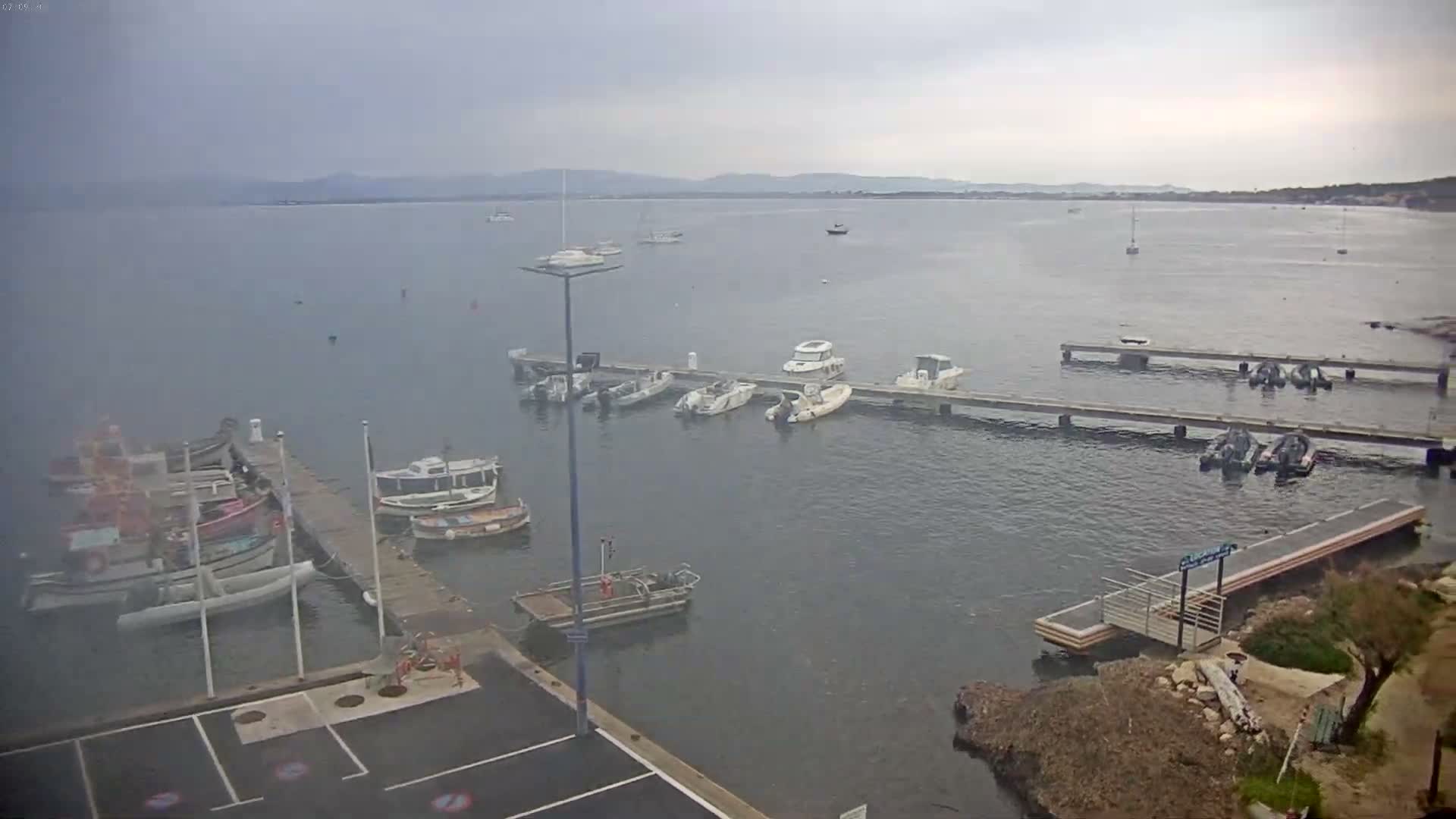 Hyeres, La Madrague Seaport Live Cam - Toulon, Var, Provence-Alpes-Côte d’Azur, France