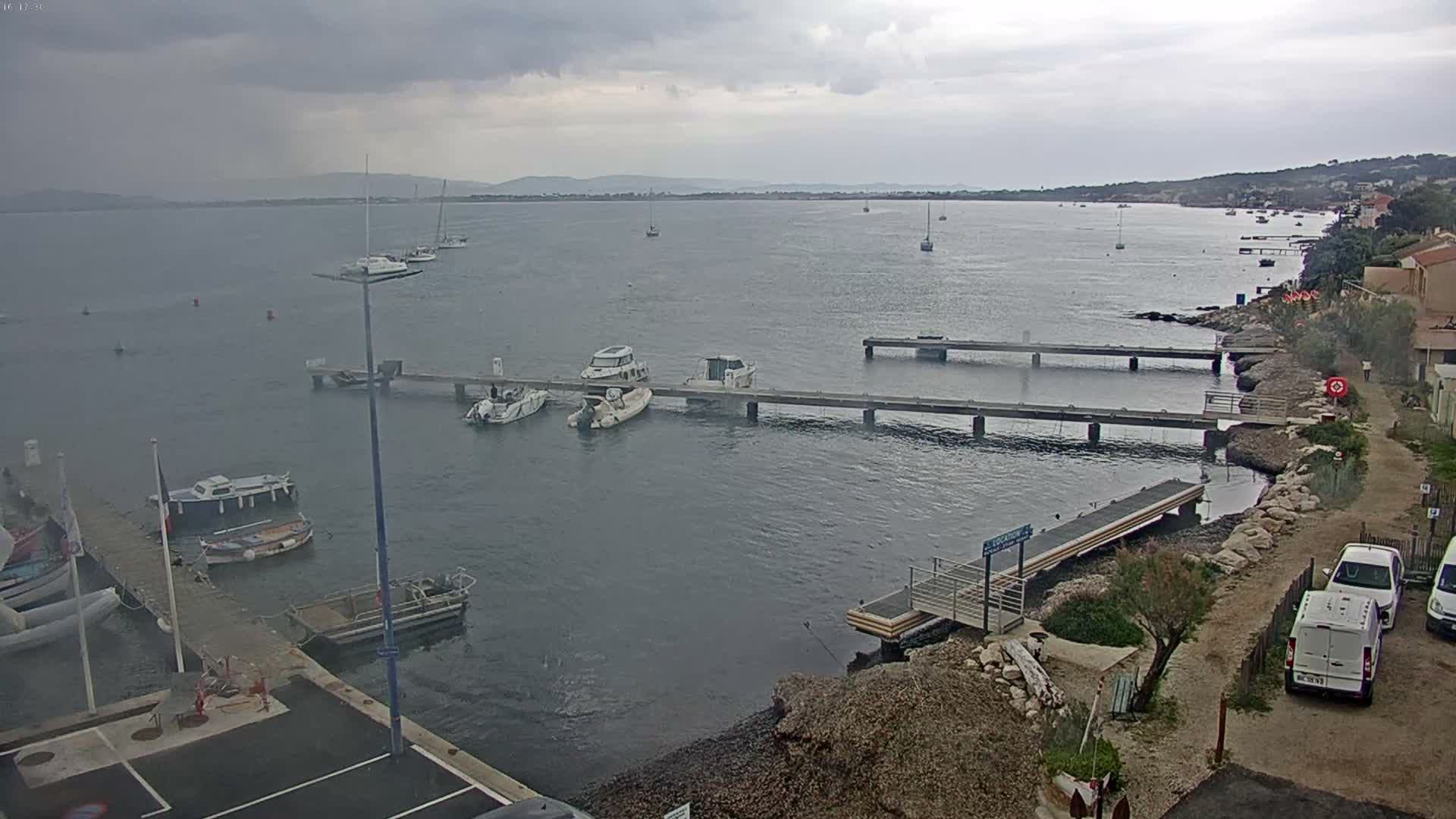 Hyeres, La Madrague Seaport Live Cam - Toulon, Var, Provence-Alpes-Côte d’Azur, France