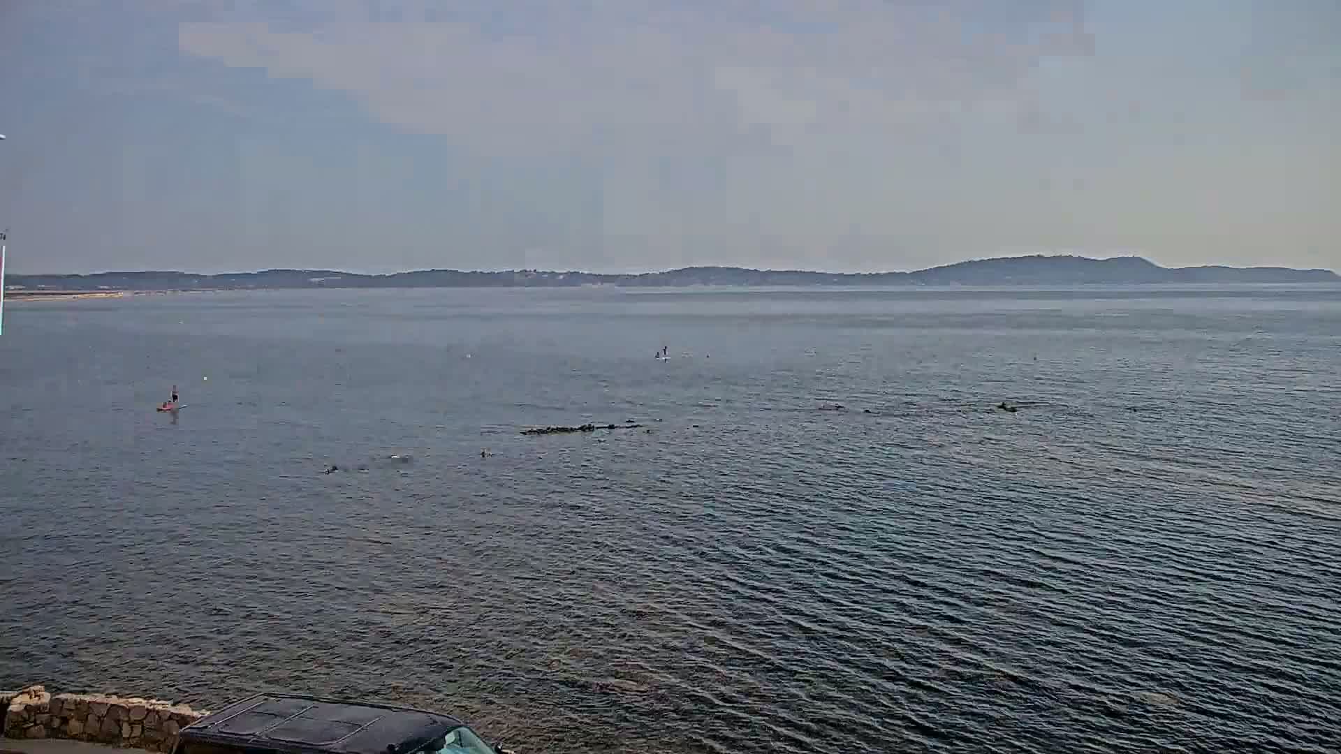 Hyeres, Plage de L'Almanarre Beach Live Cam - Toulon, Var, Provence-Alpes-Côte d’Azur, France