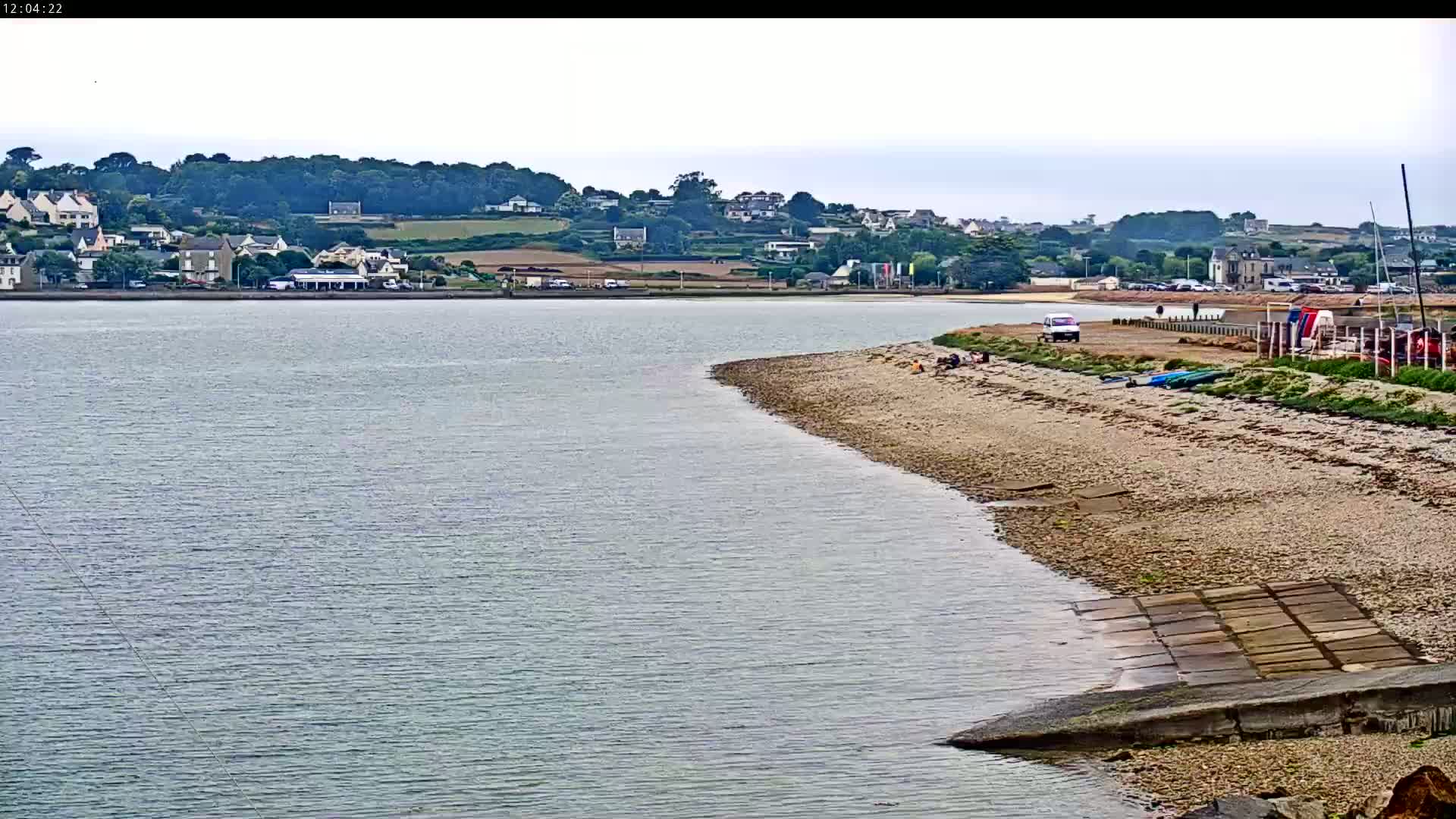 Saint-Pol-de-Leon Comune & Marine Live Cam - Morlaix, Finistere, Bretagne, France