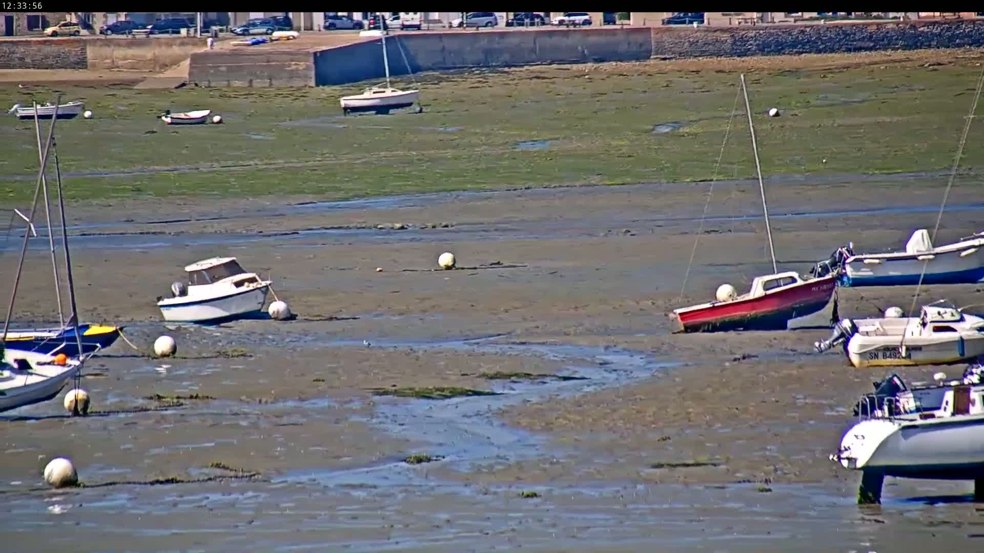 Saint-Pol-de-Leon Comune & Marine Live Cam - Morlaix, Finistere, Bretagne, France