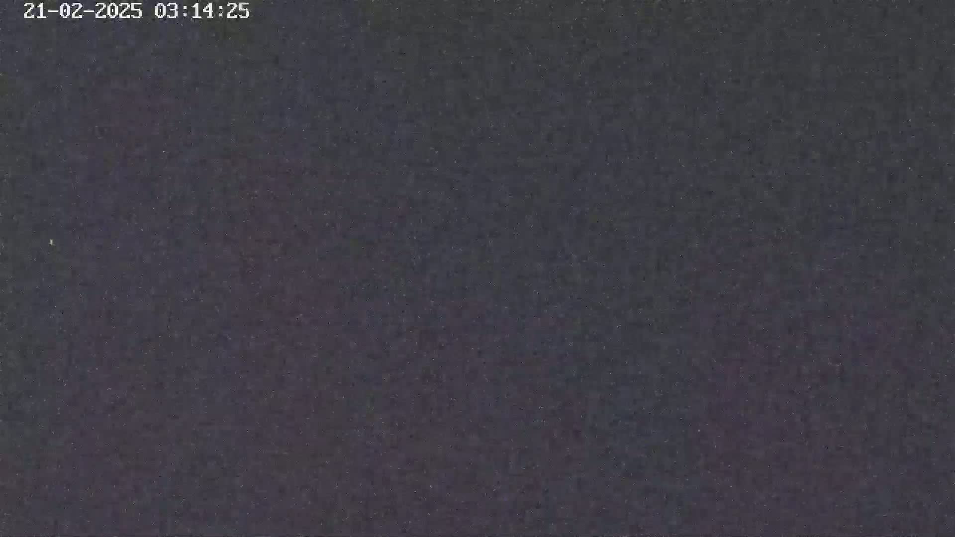 The image shows a dark, grainy, and mostly uniform surface.