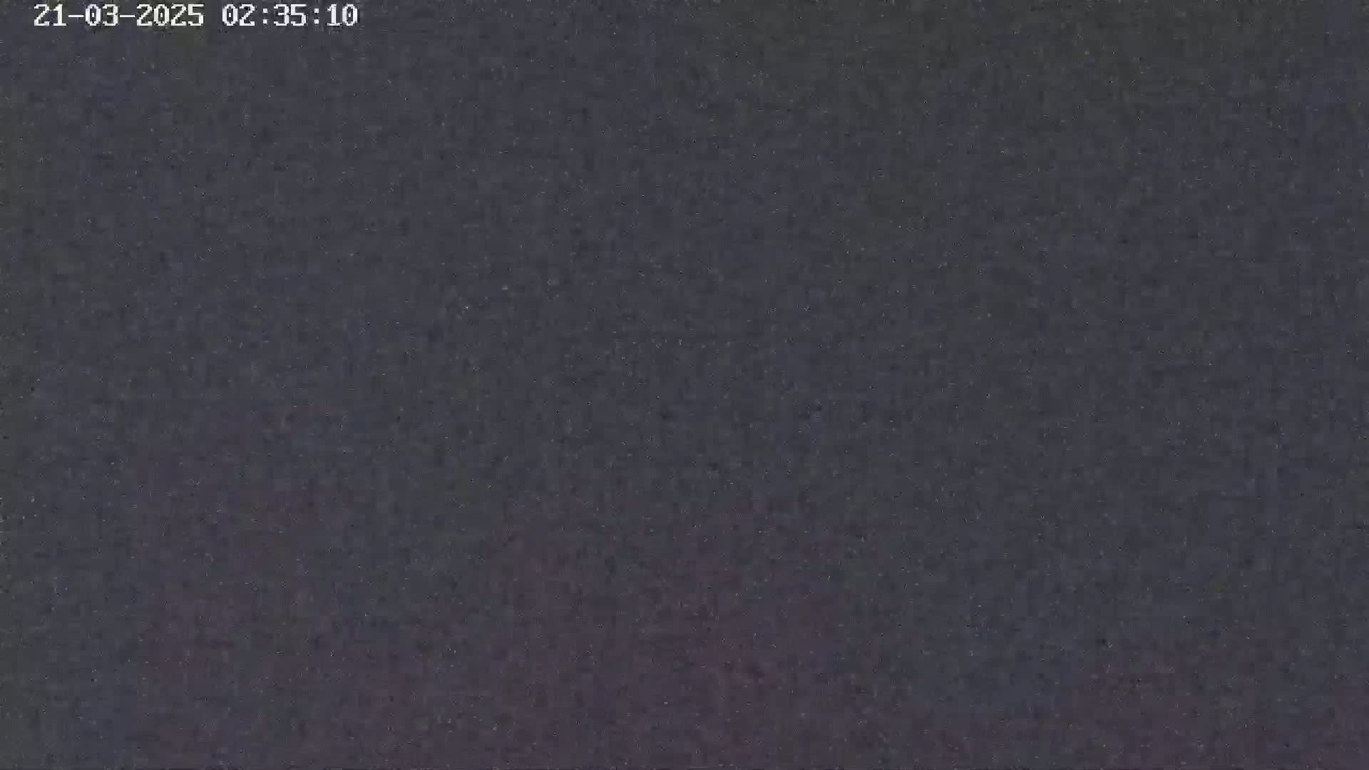 The image shows a dark, grainy, and mostly uniform surface.