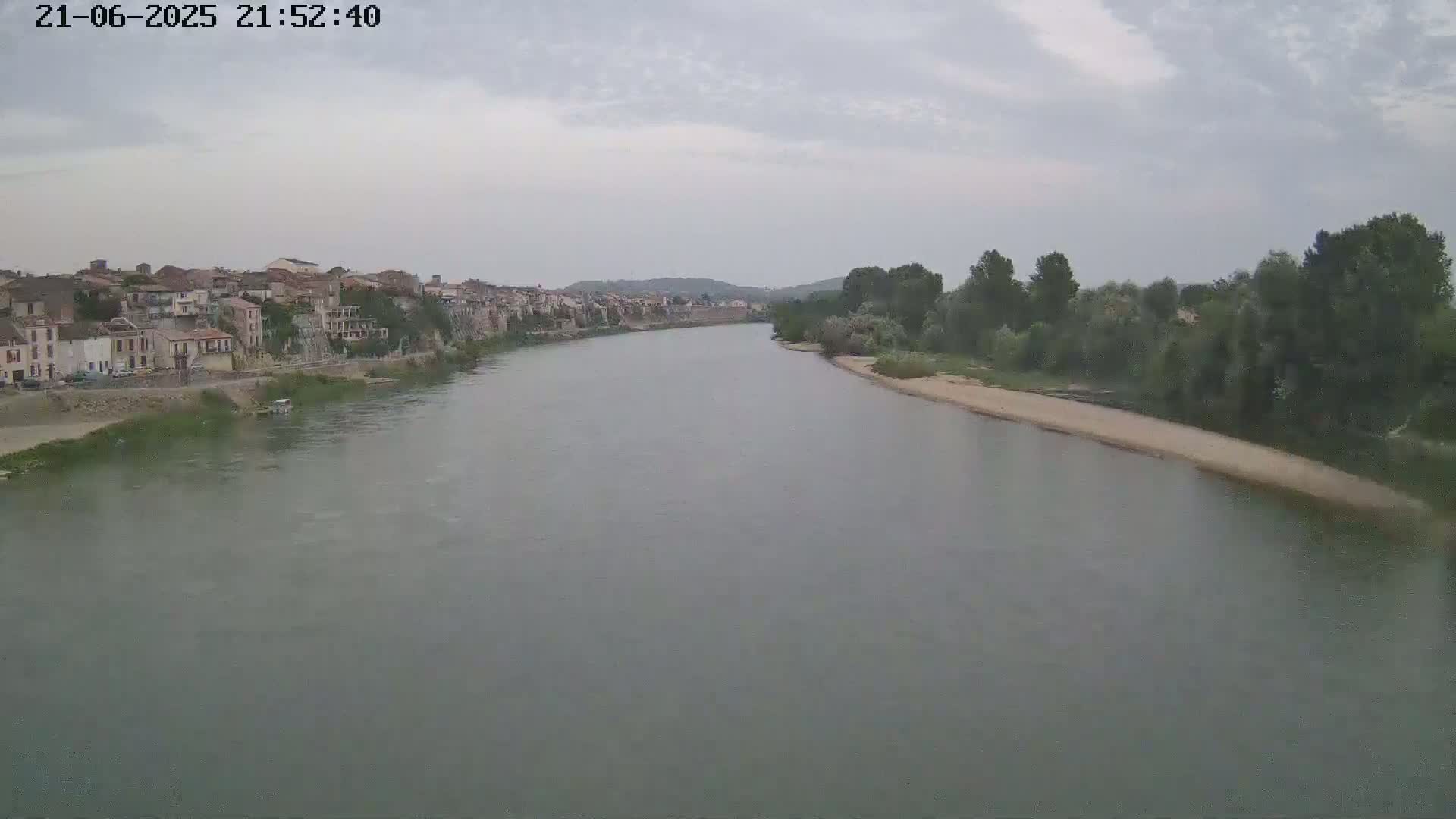 Tonneins City & Riviere Garonne River Live Cam - Marmande, Lot-et-Garonne, Nouvelle-Aquitaine, France