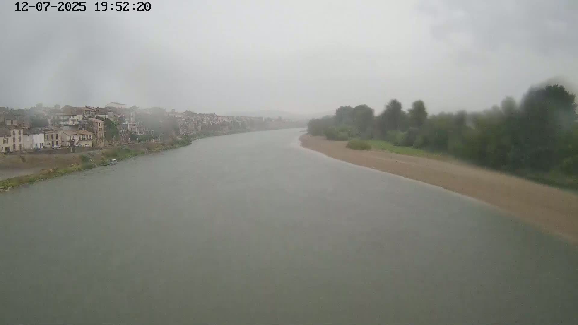 Tonneins City & Riviere Garonne River Live Cam - Marmande, Lot-et-Garonne, Nouvelle-Aquitaine, France