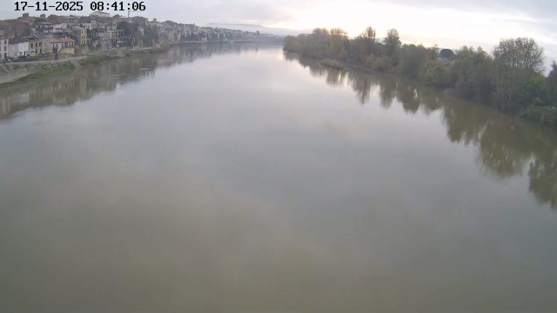 Tonneins City & Riviere Garonne River Live Cam - Marmande, Lot-et-Garonne, Nouvelle-Aquitaine, France