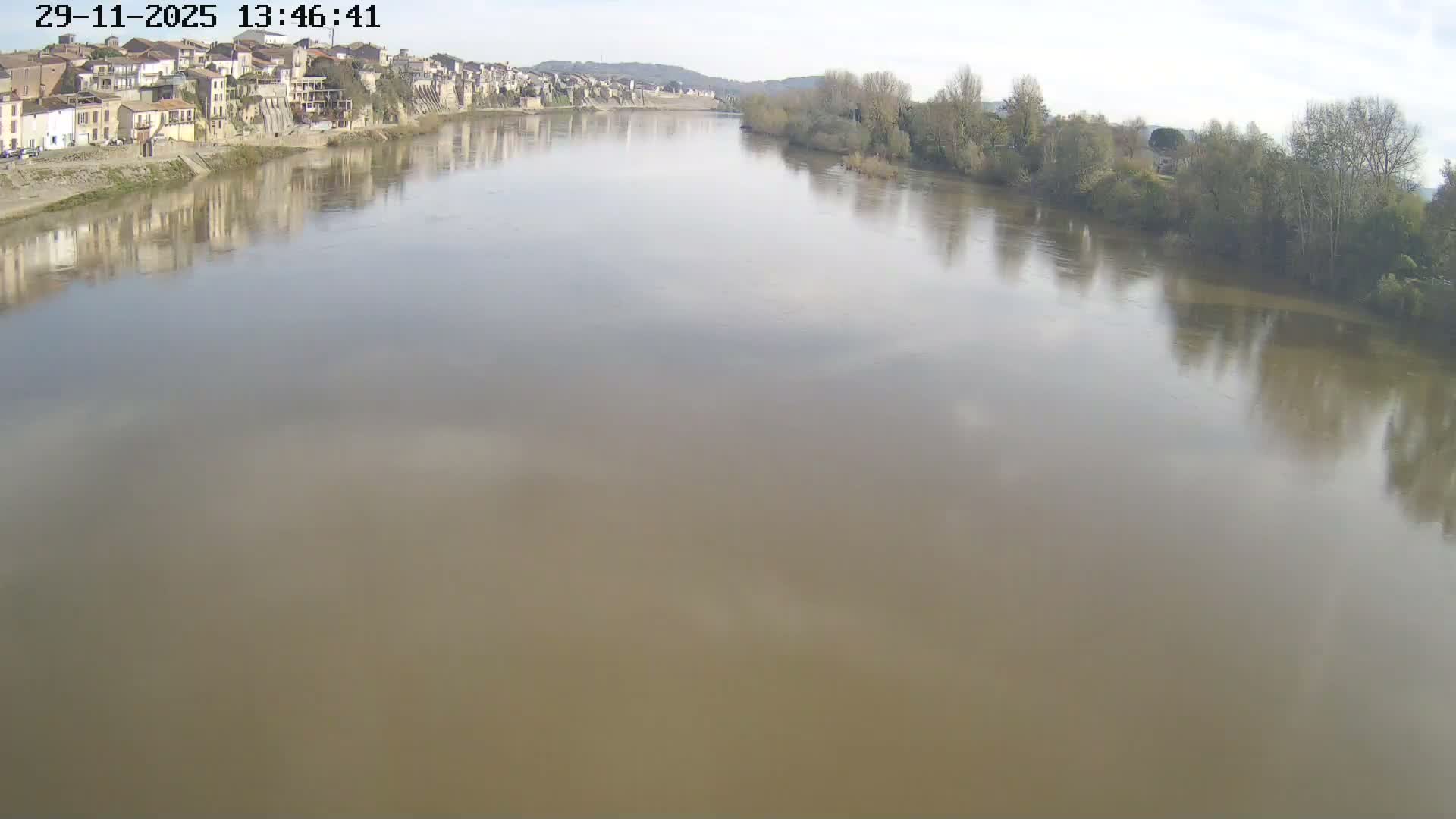 Tonneins City & Riviere Garonne River Live Cam - Marmande, Lot-et-Garonne, Nouvelle-Aquitaine, France