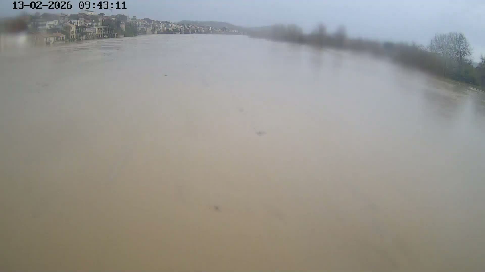 Tonneins City & Riviere Garonne River Live Cam - Marmande, Lot-et-Garonne, Nouvelle-Aquitaine, France