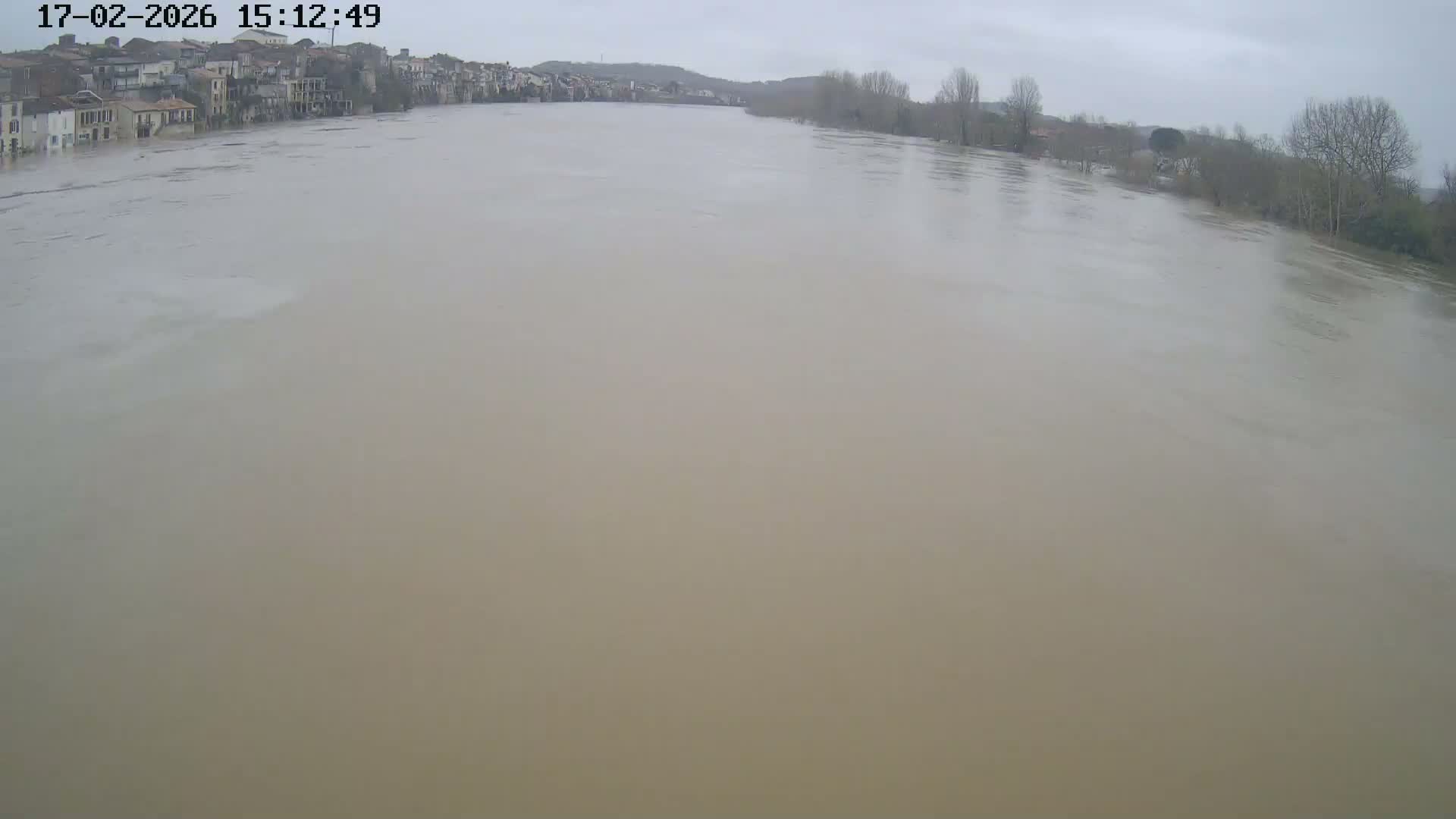 Tonneins City & Riviere Garonne River Live Cam - Marmande, Lot-et-Garonne, Nouvelle-Aquitaine, France
