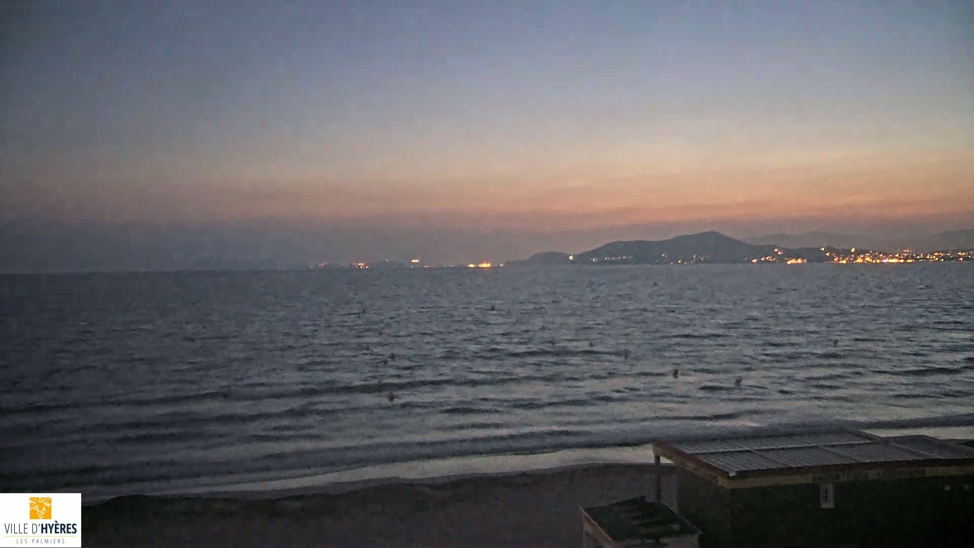 Hyeres - Plage dees Estagnets Beach Live Cam - Toulon, Var, Provence-Alpes-Cote d’Azur, France