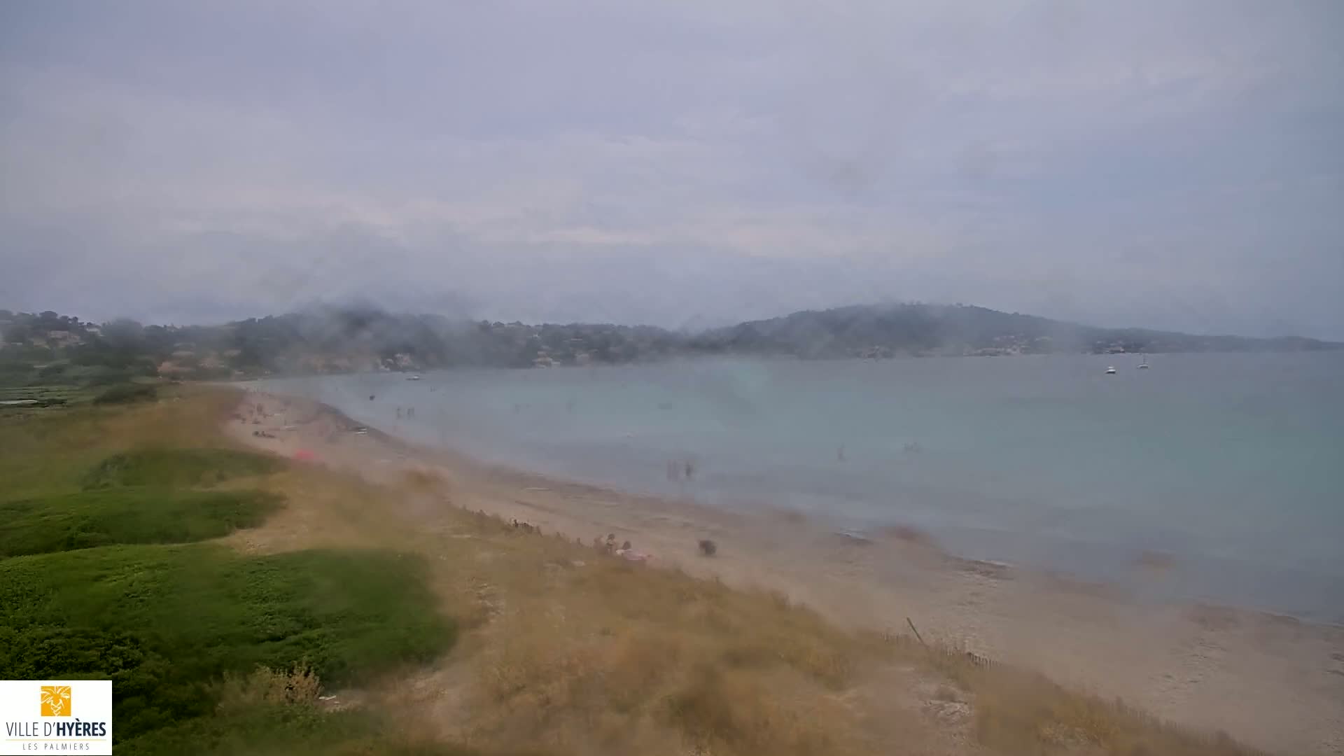 Hyeres - Plage dees Estagnets Beach Live Cam - Toulon, Var, Provence-Alpes-Cote d’Azur, France