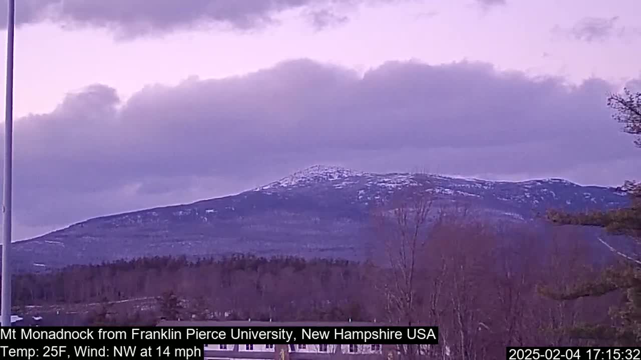 Mountt Monadnock, Live Cam - New Hampshire, USA