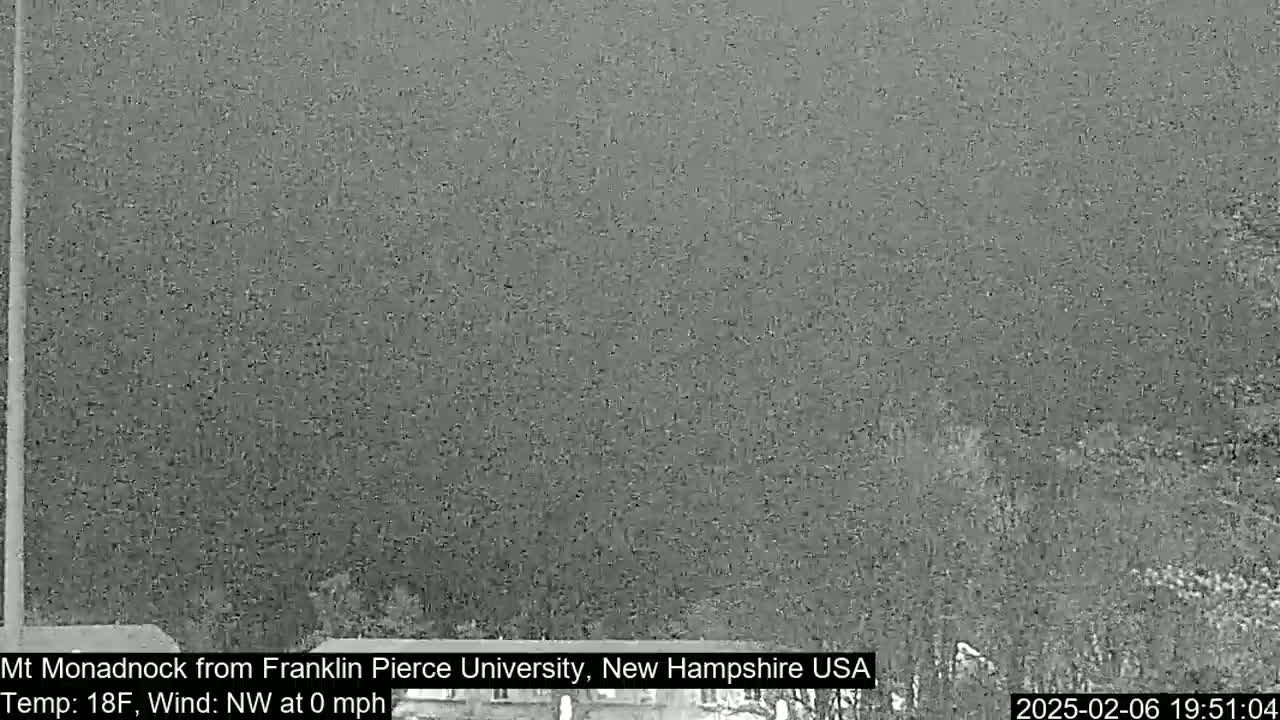 Mountt Monadnock, Live Cam - New Hampshire, USA