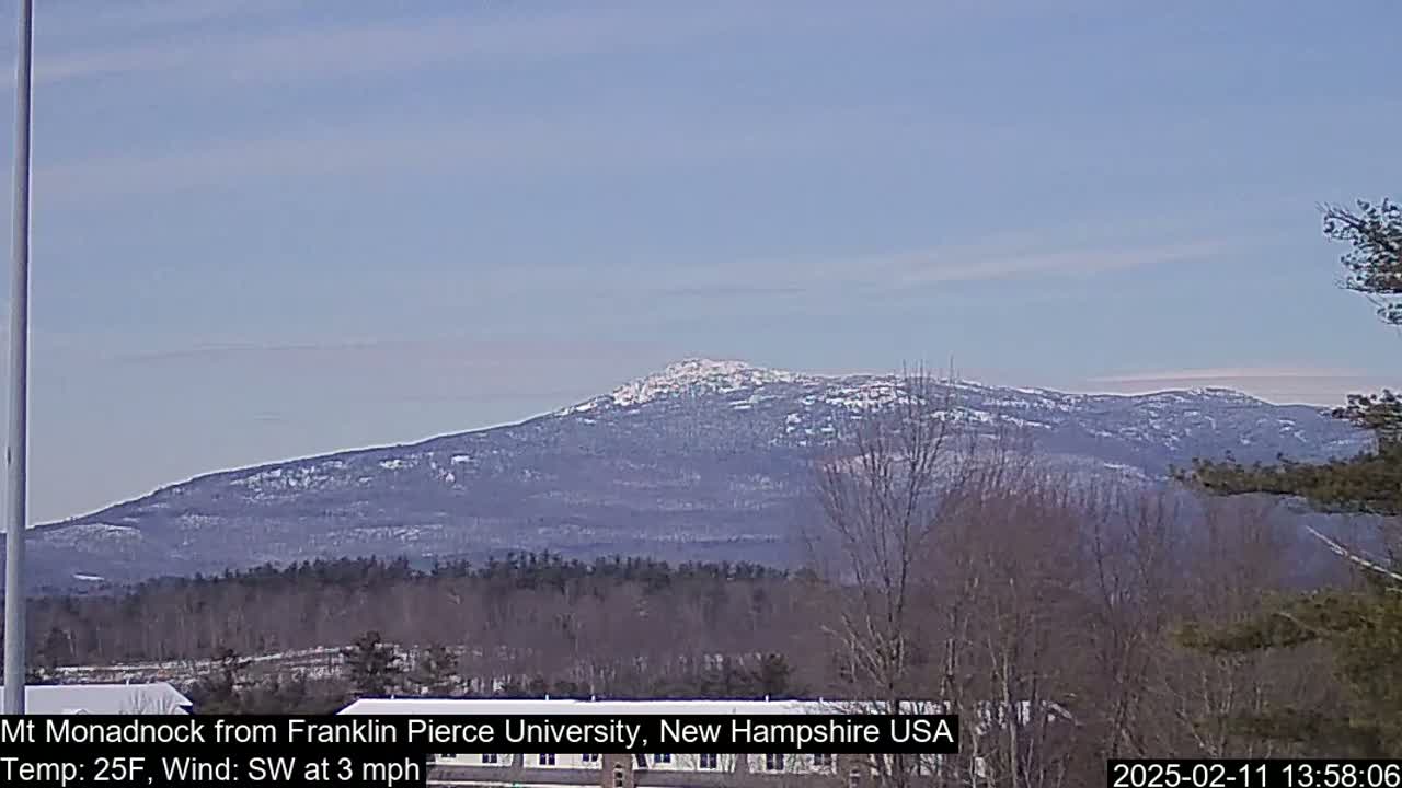 Mountt Monadnock, Live Cam - New Hampshire, USA